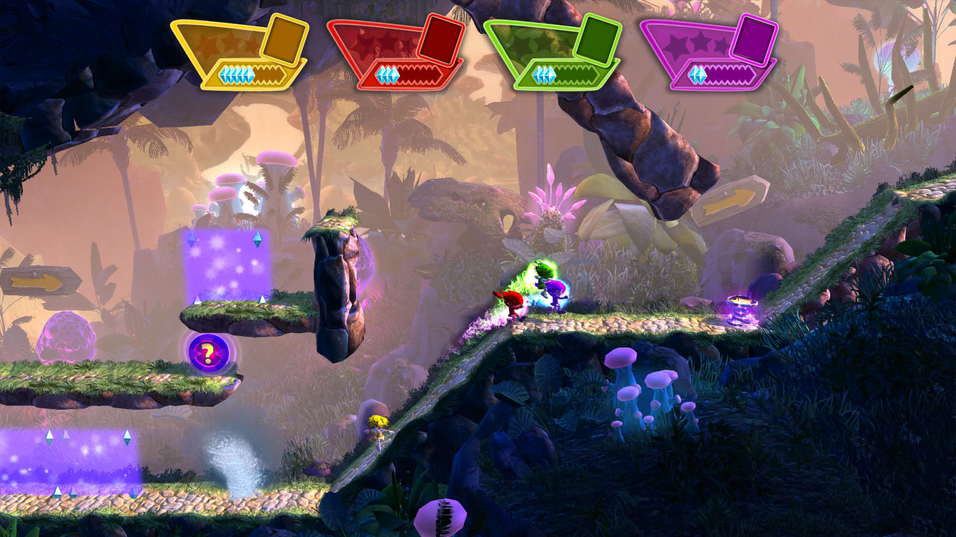 Screenshot for Giana Sisters: Dream Runners