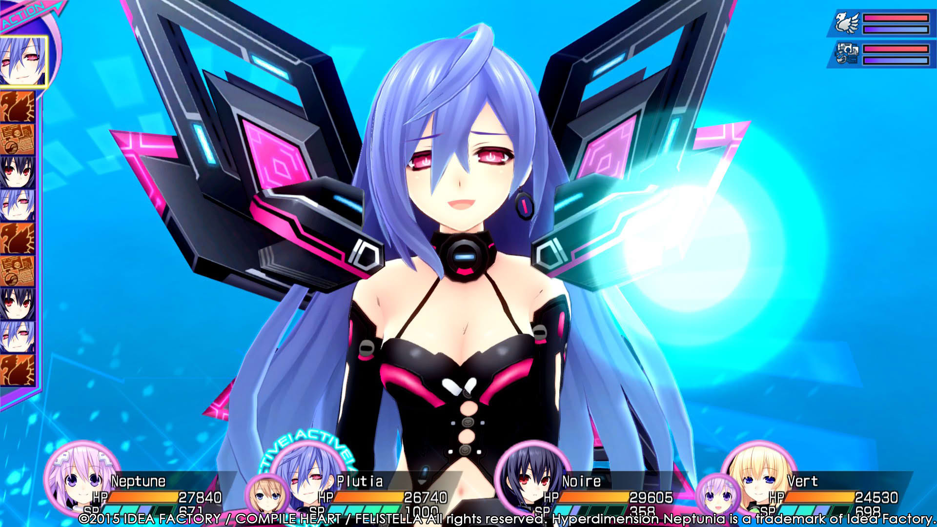 Screenshot for Hyperdimension Neptunia Re;Birth3: V Generation