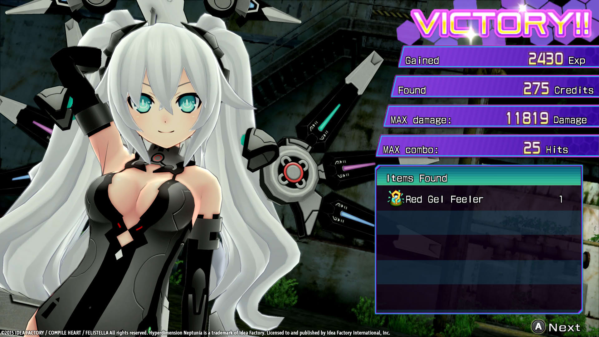 Screenshot for Hyperdimension Neptunia Re;Birth3: V Generation