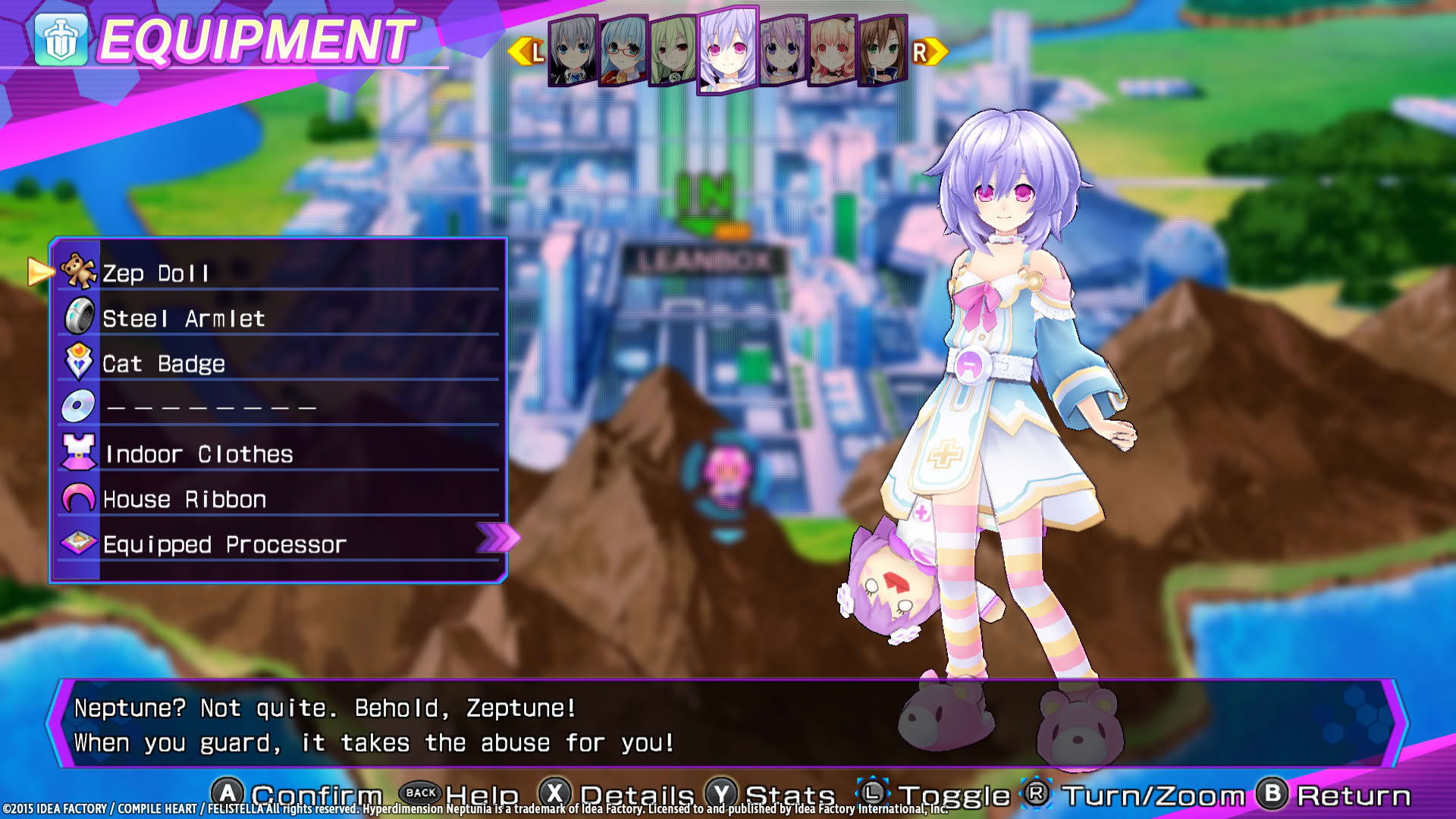 Screenshot for Hyperdimension Neptunia Re;Birth3: V Generation