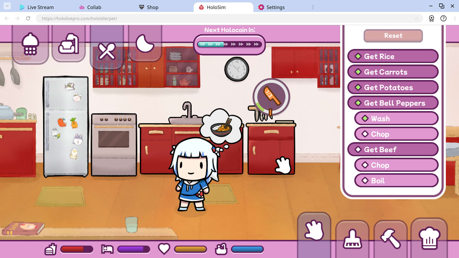 Screenshot for Holoidle