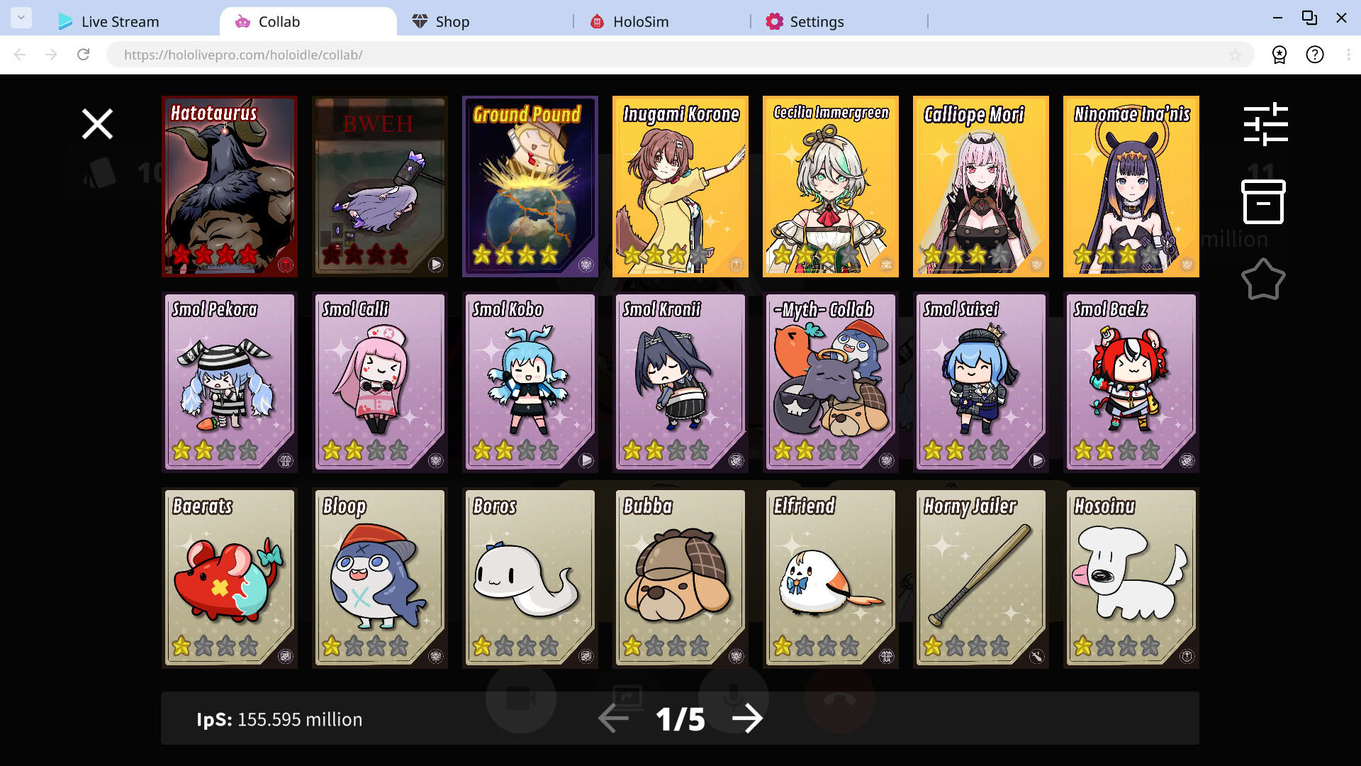 Screenshot for Holoidle