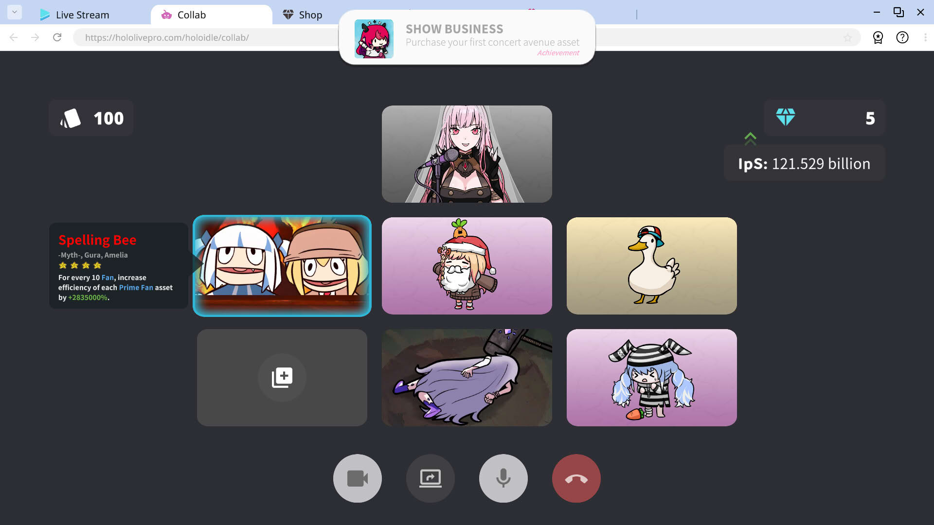 Screenshot for Holoidle