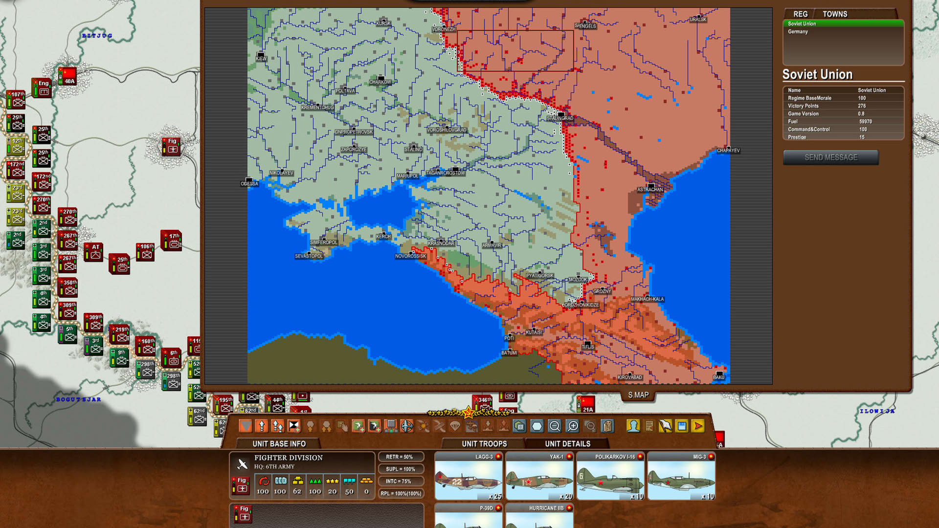 Screenshot for Decisive Campaigns: Case Blue