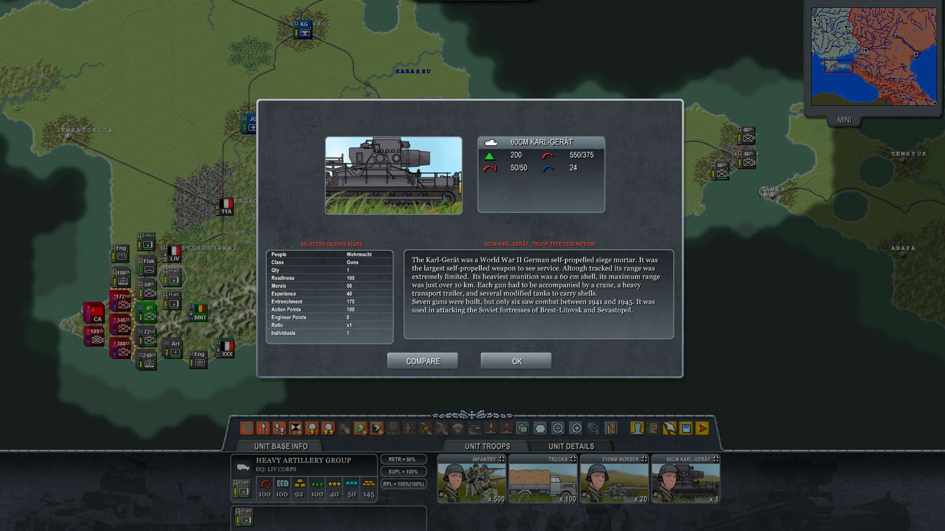 Screenshot for Decisive Campaigns: Case Blue