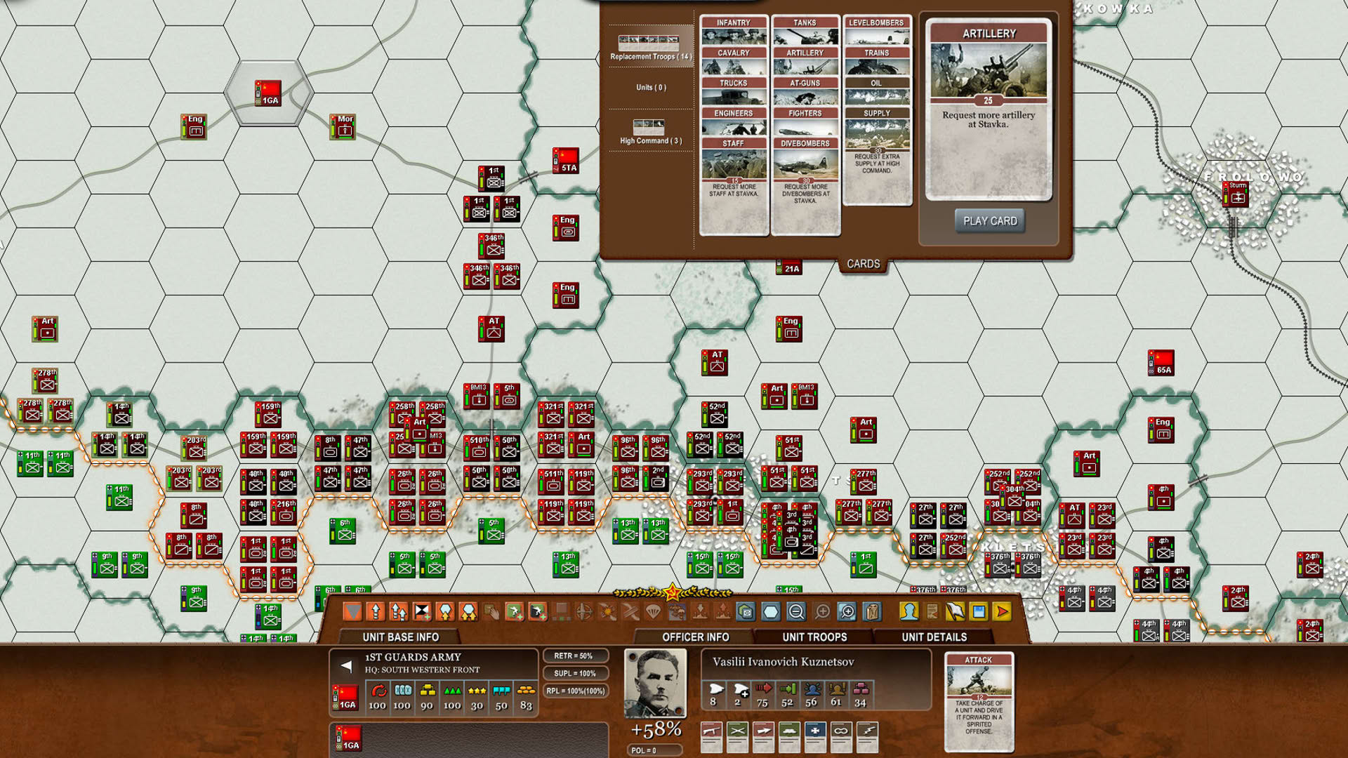 Screenshot for Decisive Campaigns: Case Blue