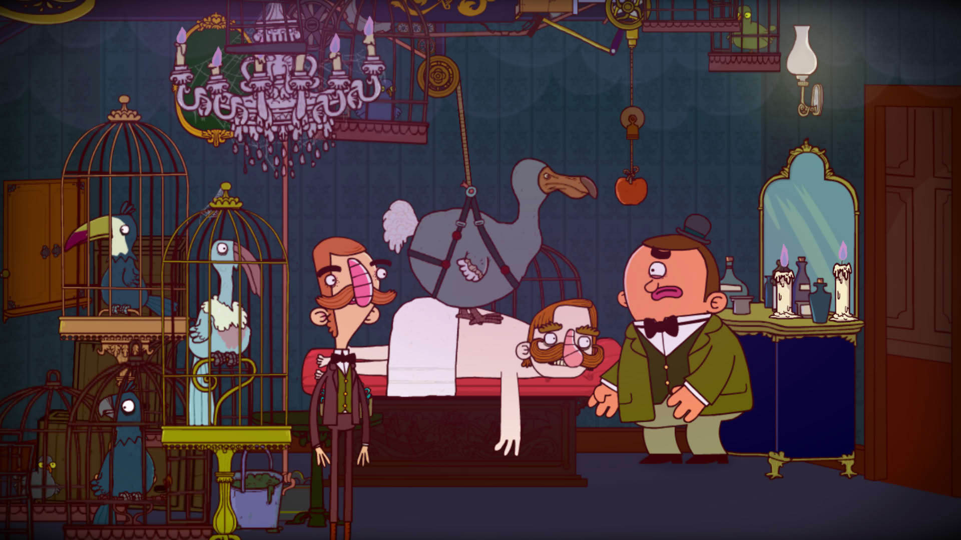 Screenshot for The Adventures of Bertram Fiddle: Episode 1 - A Dreadly Business