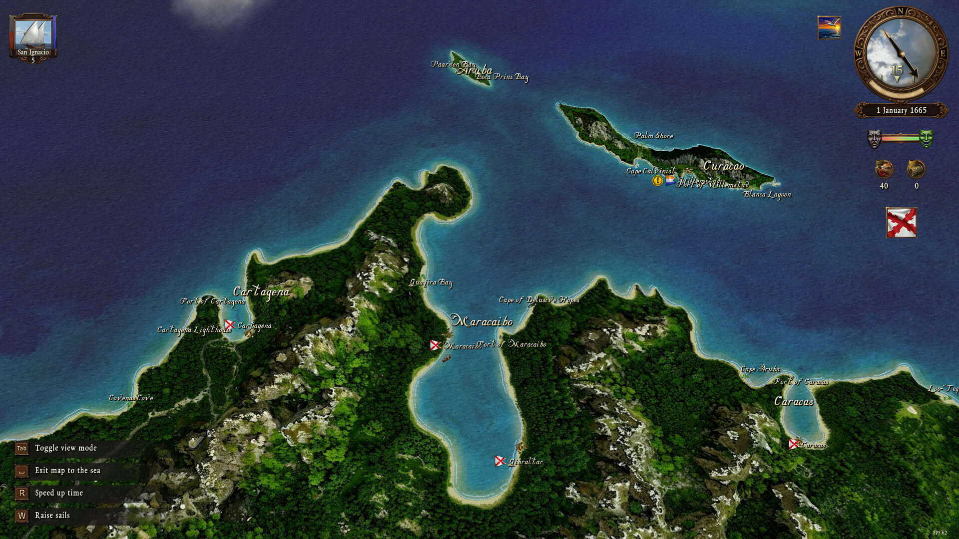 Screenshot for Caribbean Legend: Age of Pirates