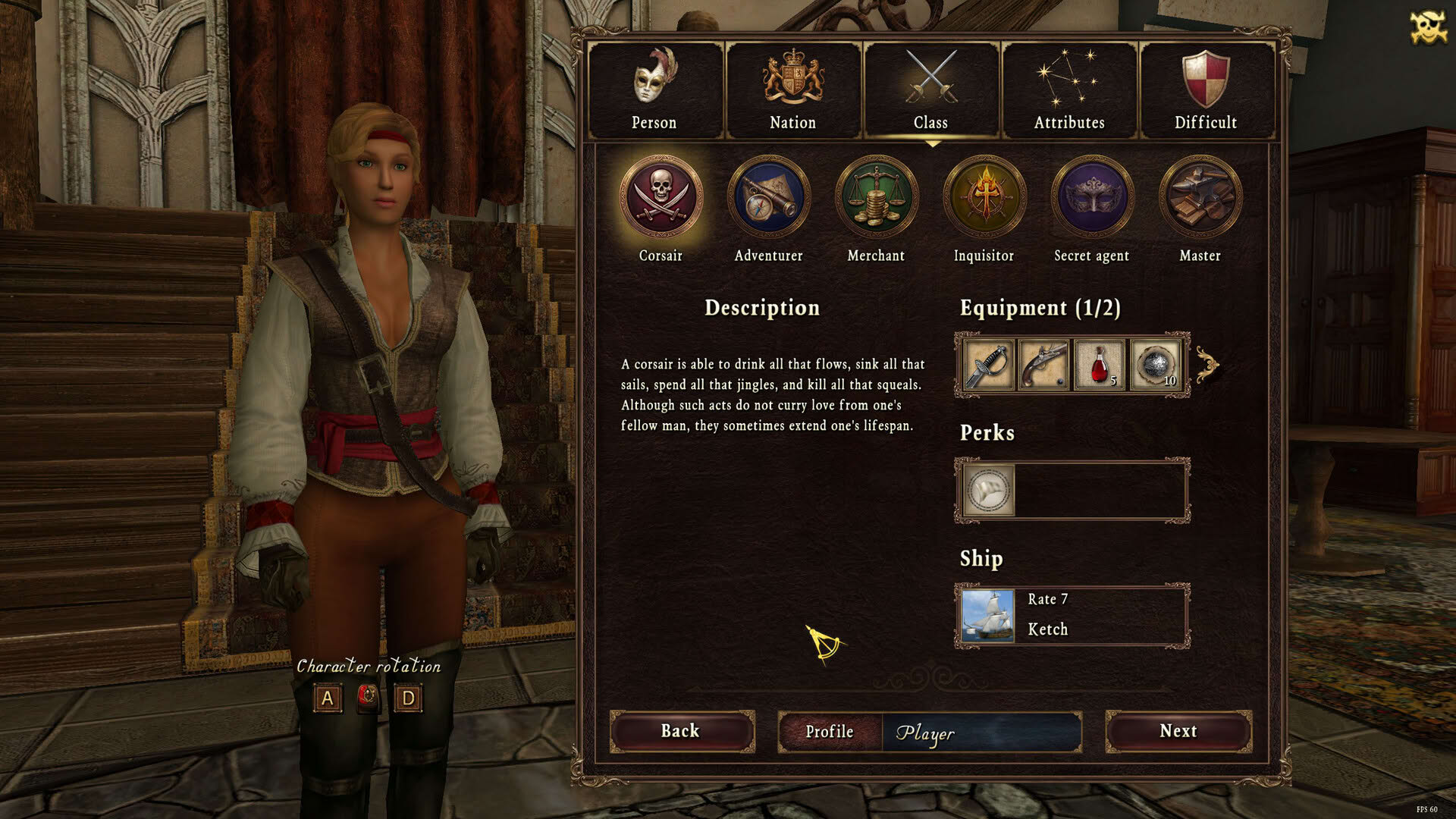 Screenshot for Caribbean Legend: Age of Pirates