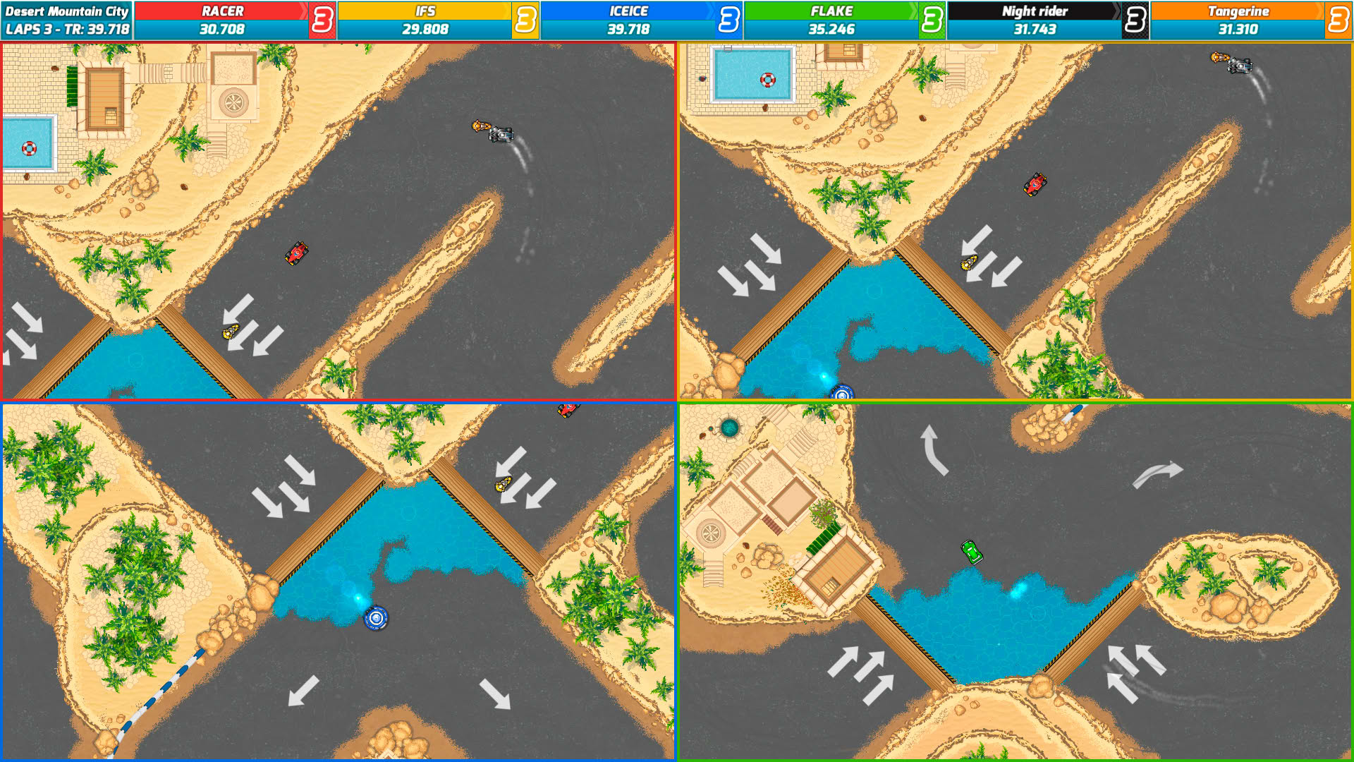 Screenshot for Race Online