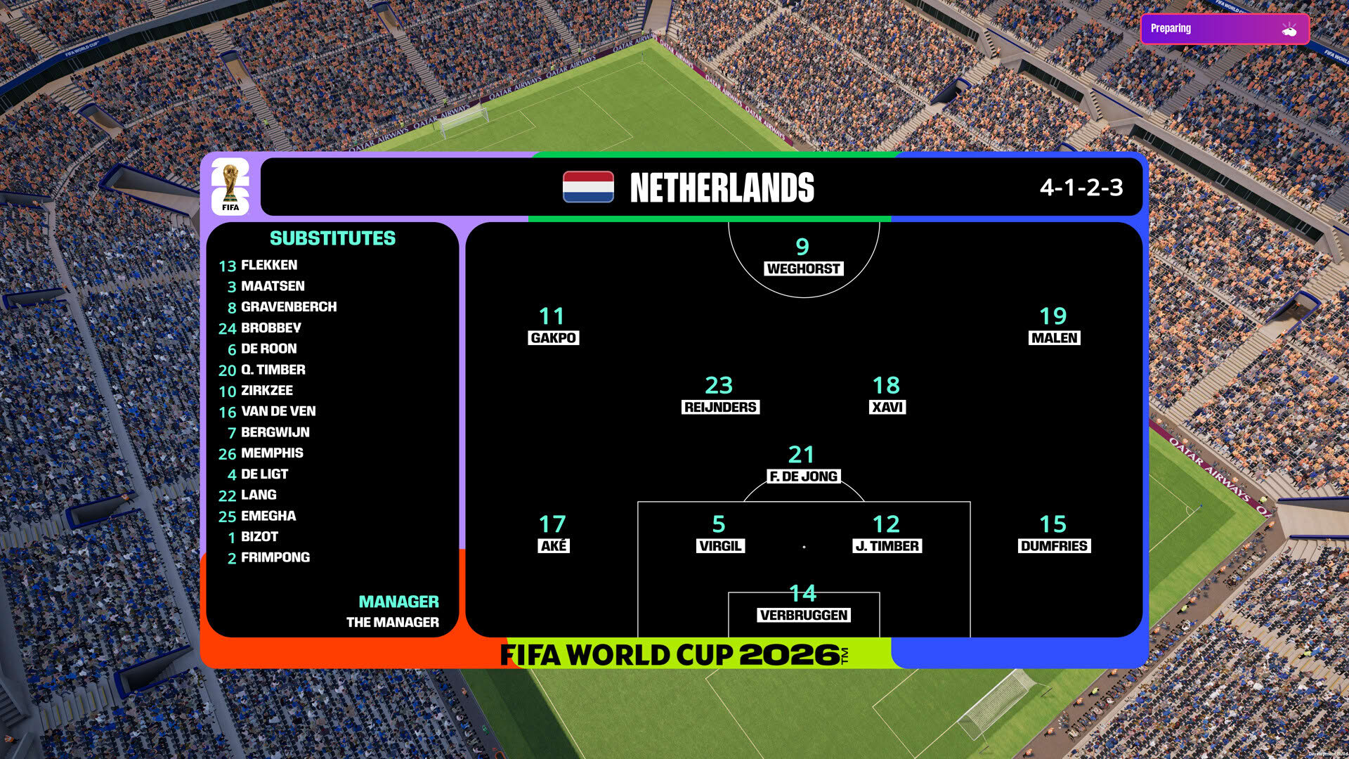 Screenshot for Football Manager 26