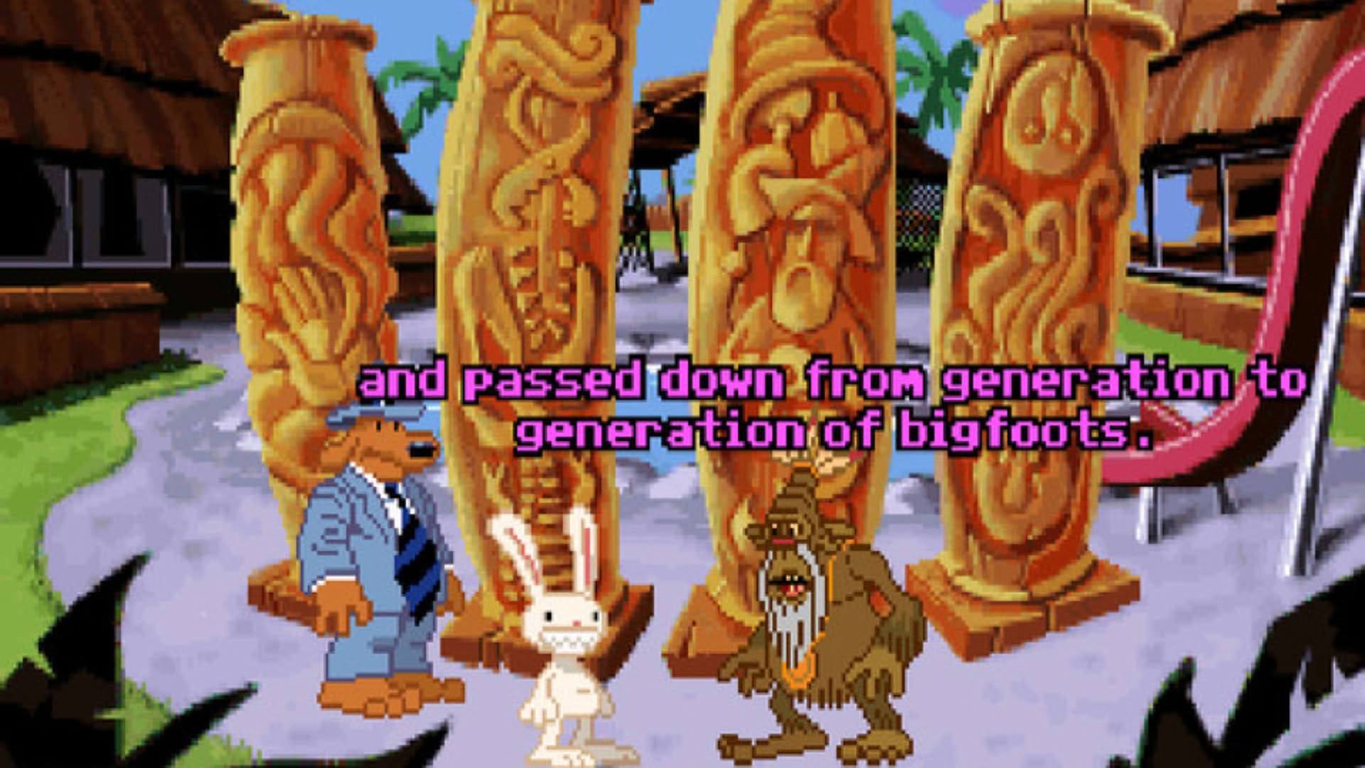 Screenshot for Sam & Max Hit the Road