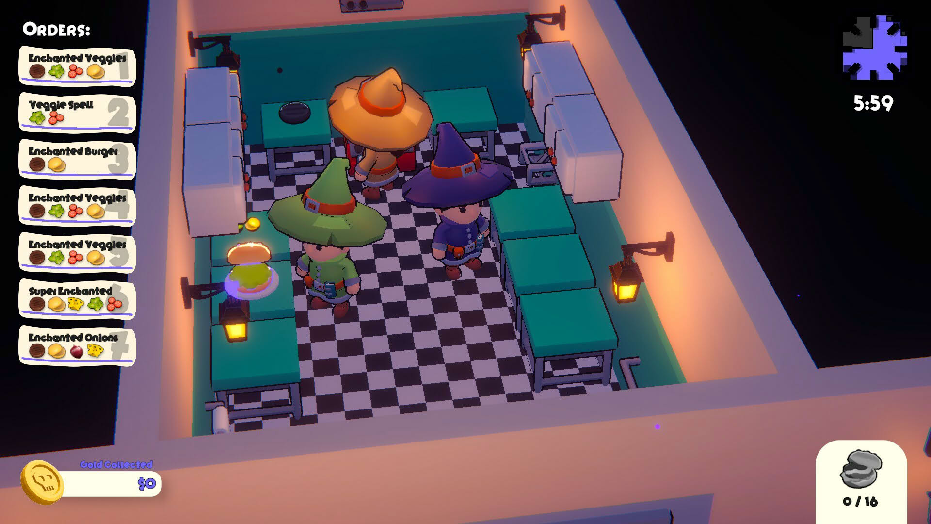Screenshot for Burger Witch
