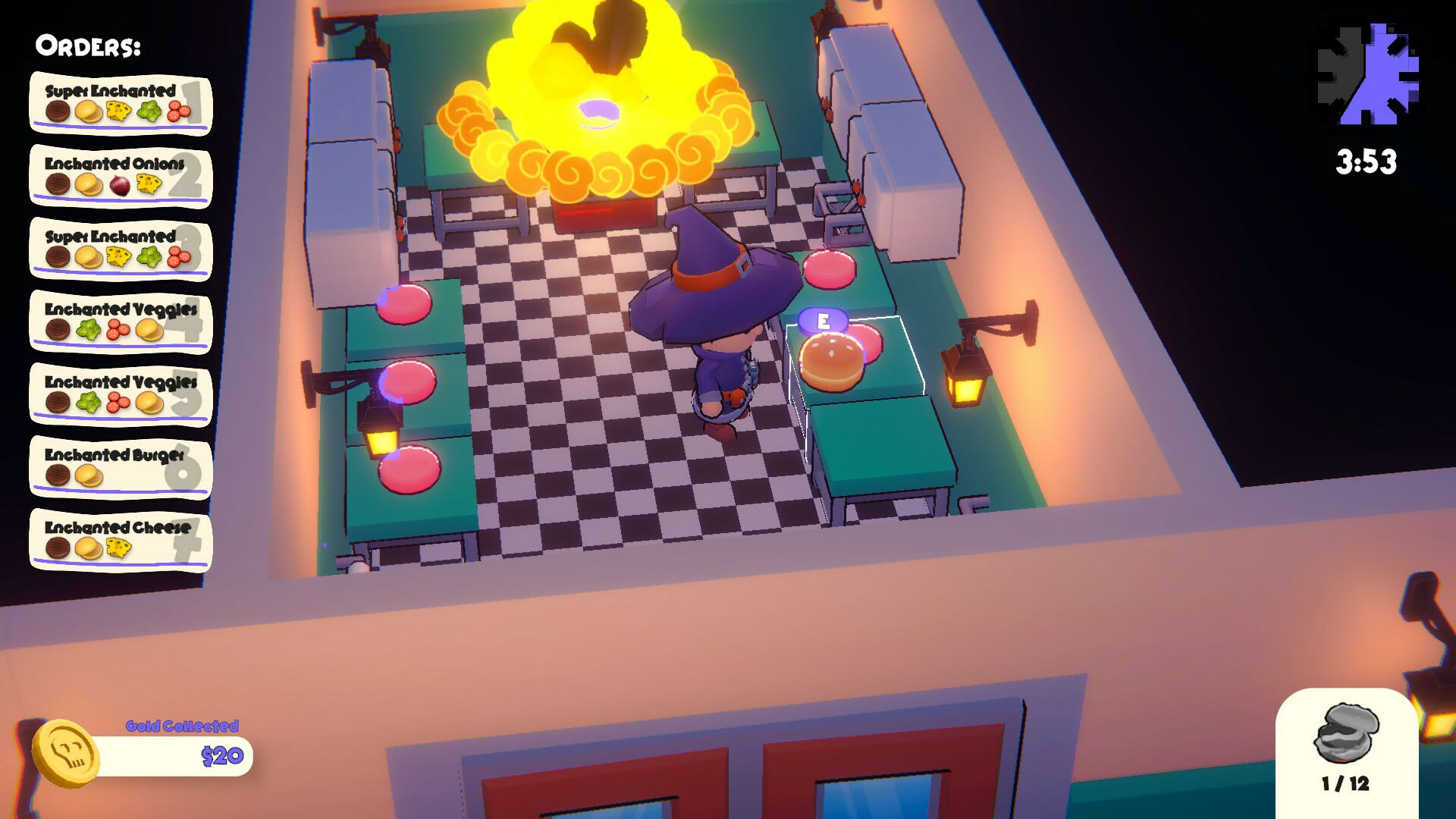 Screenshot for Burger Witch