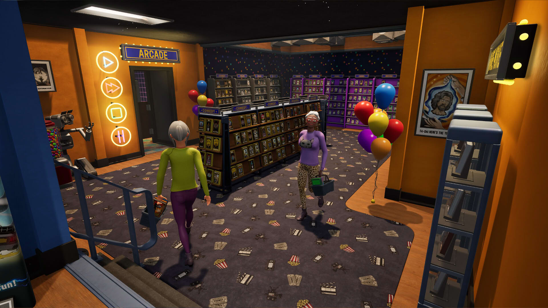 Screenshot for Retro Rewind: Video Store Simulator