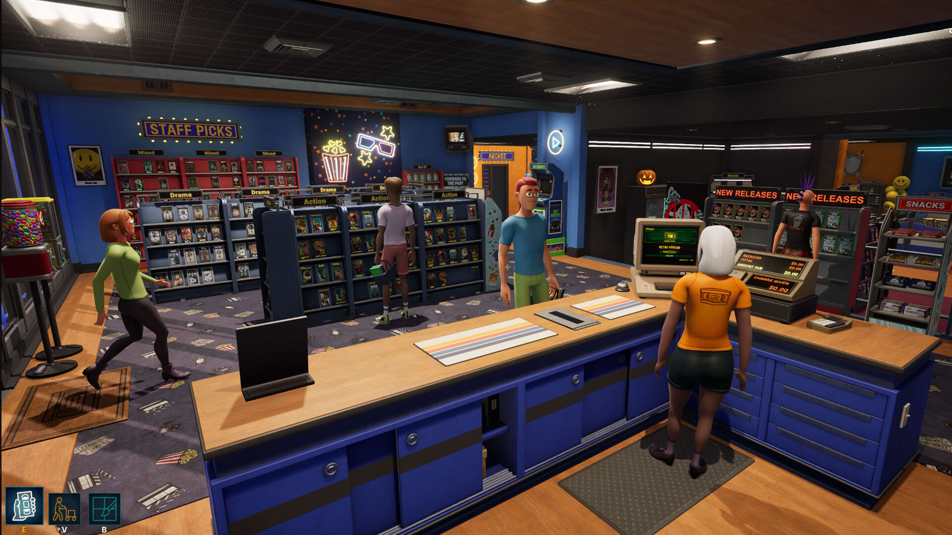 Screenshot for Retro Rewind: Video Store Simulator