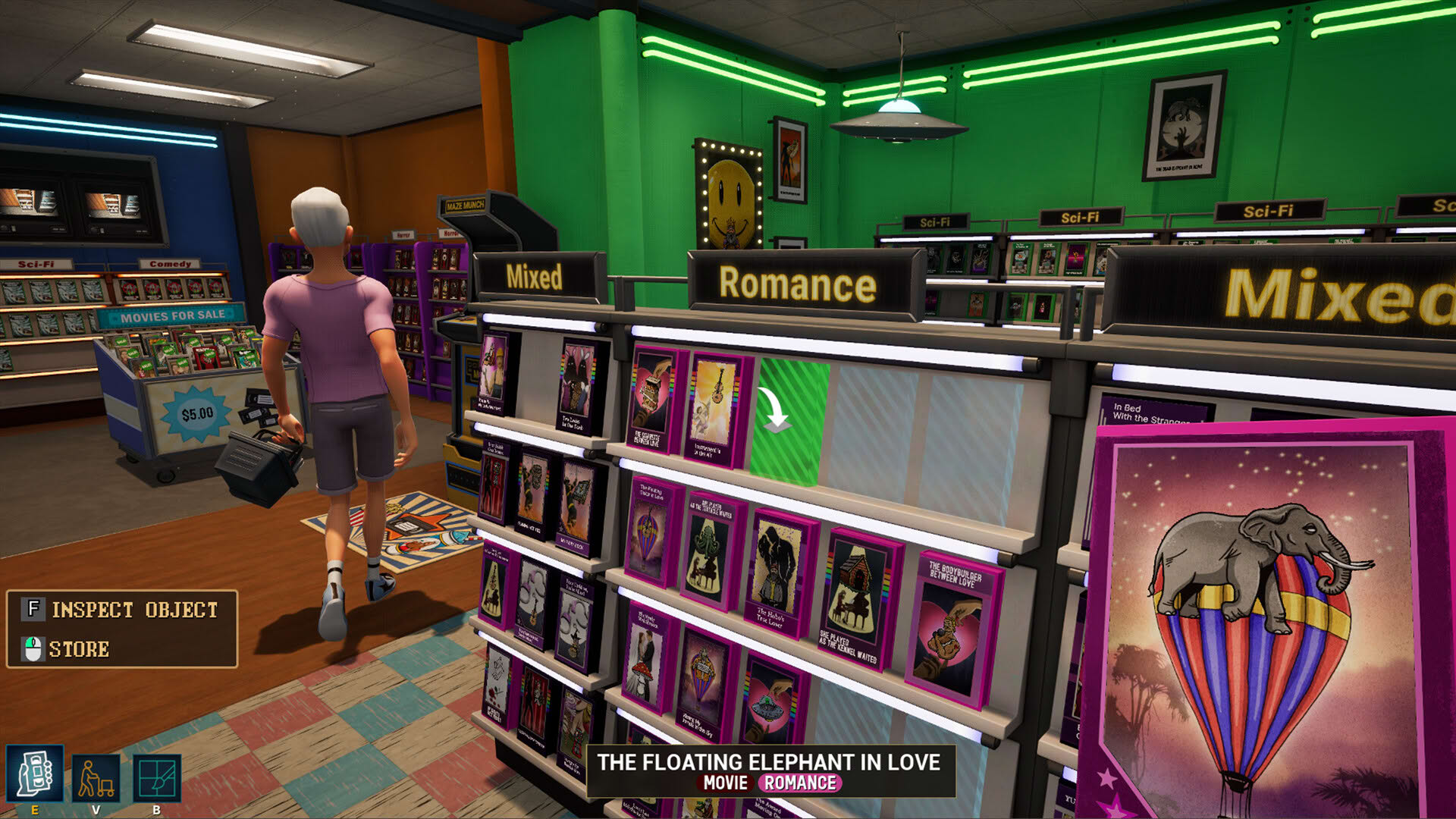 Screenshot for Retro Rewind: Video Store Simulator
