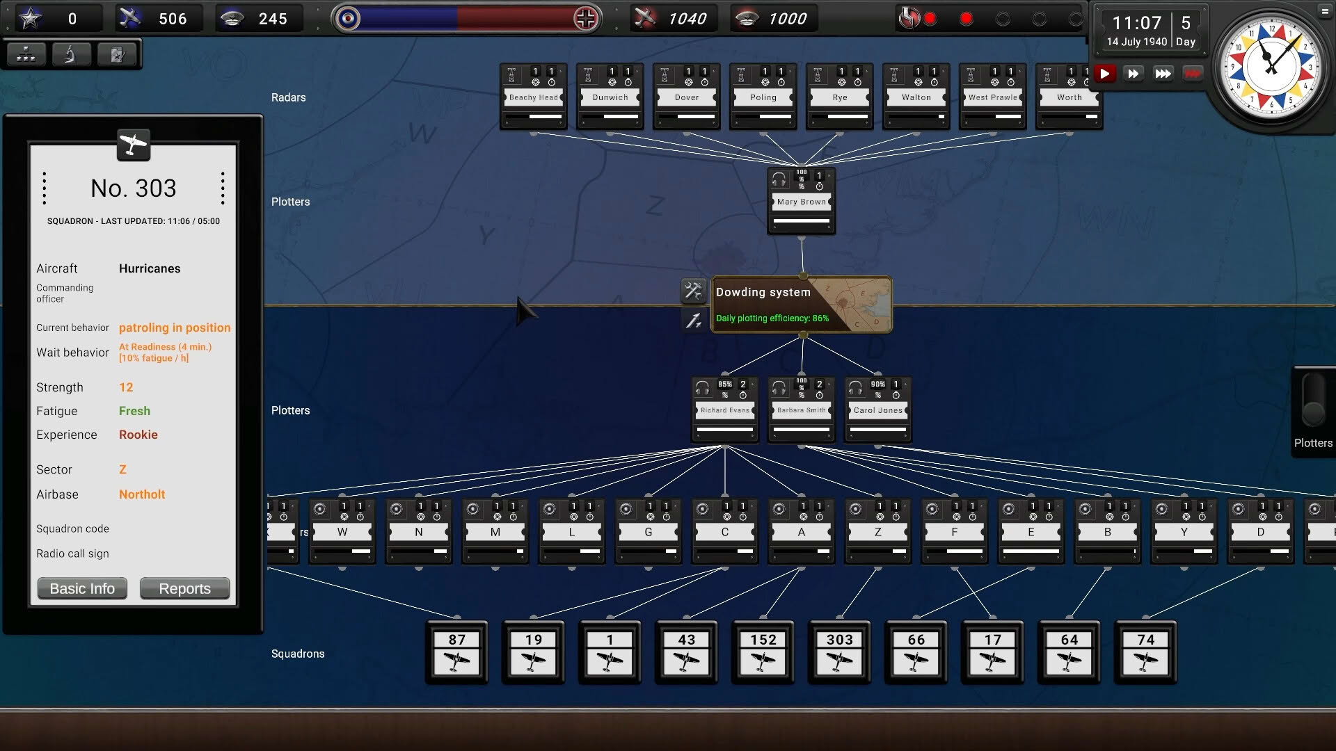 Screenshot for Radio Commander: Battle of Britain ’40