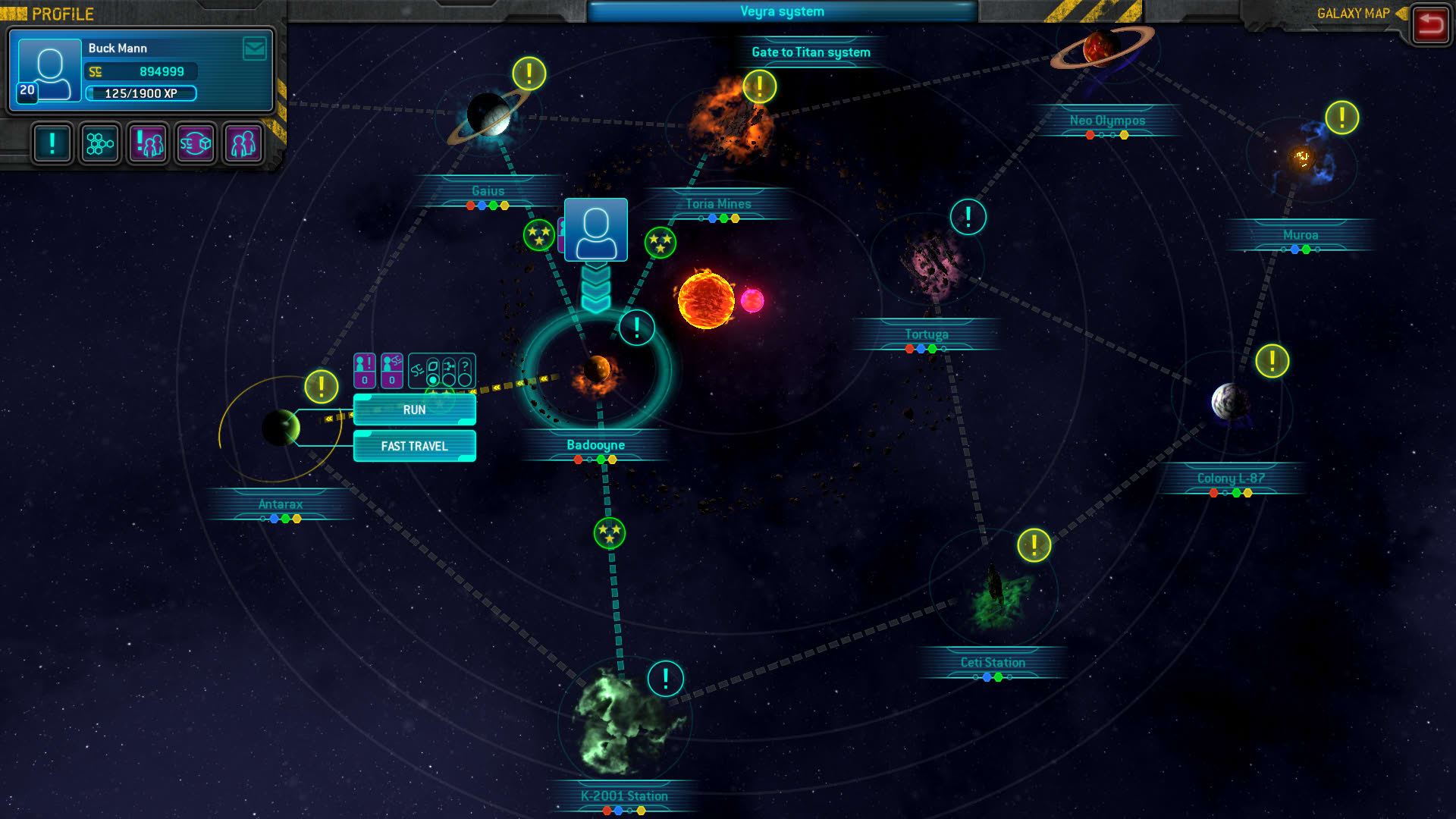 Screenshot for Space Run Galaxy