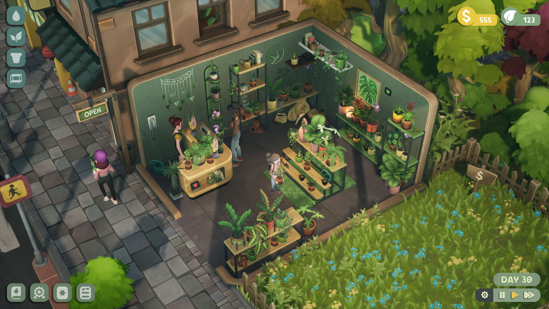 Screenshot for Leafy Corner