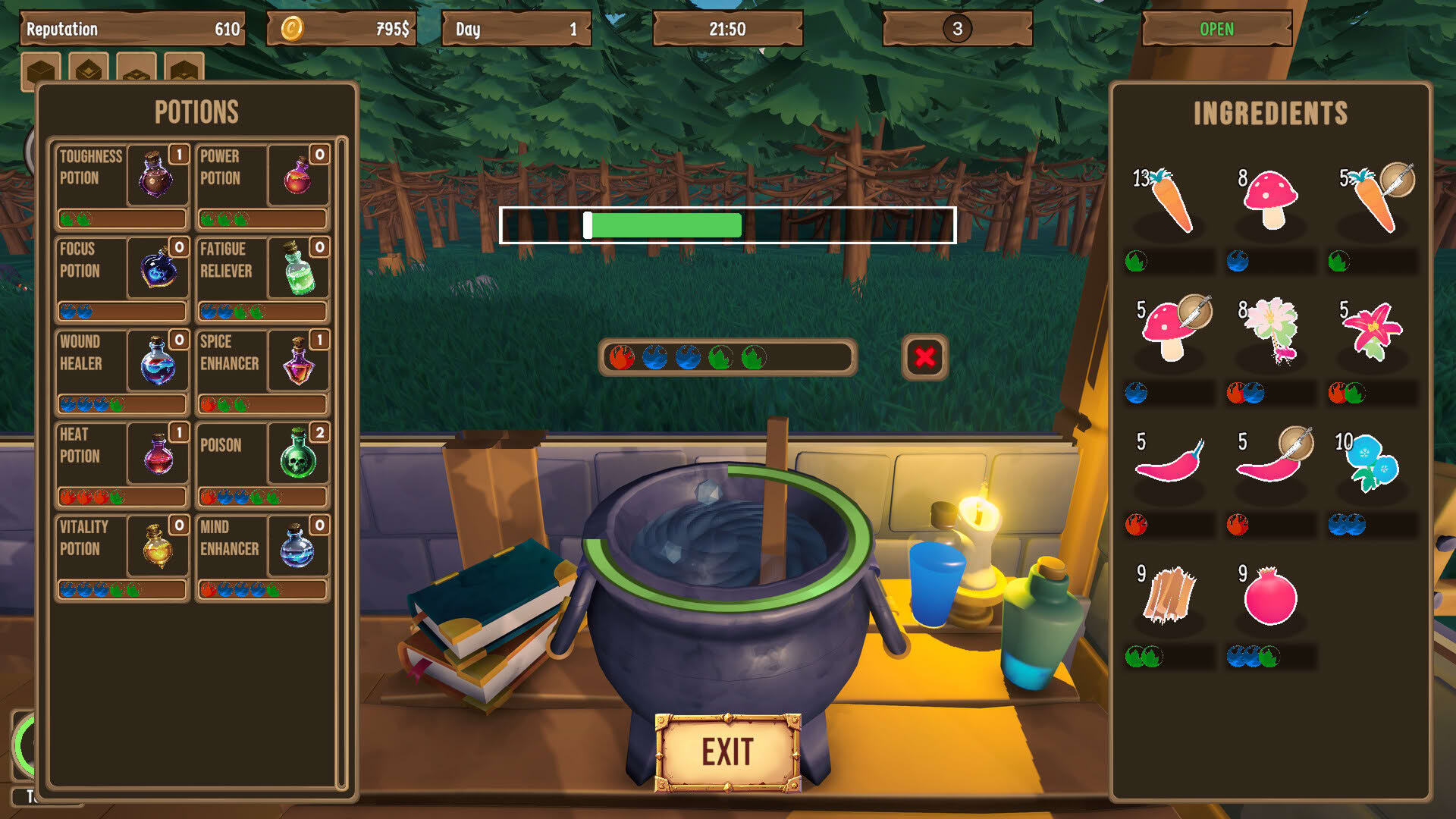 Screenshot for Penny for Your Potion