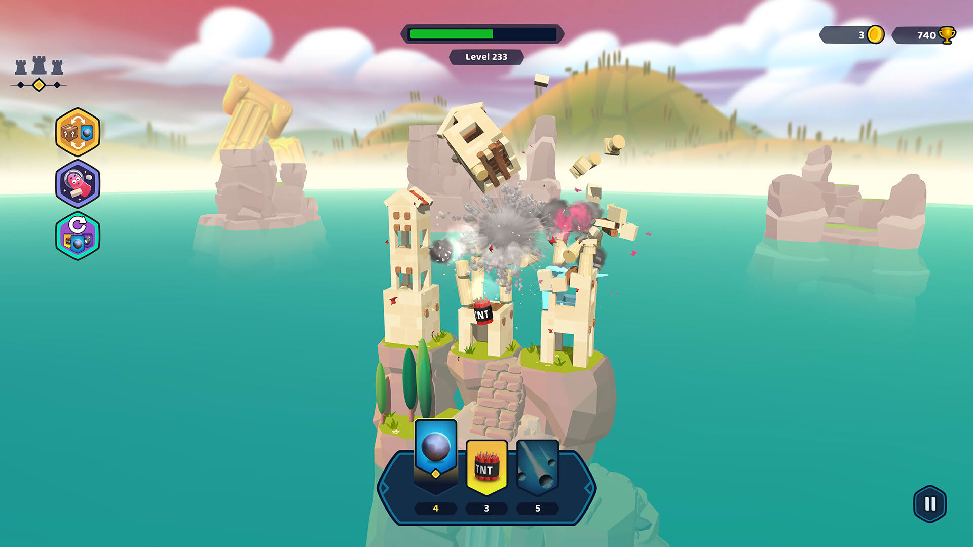 Screenshot for Castle Crumble