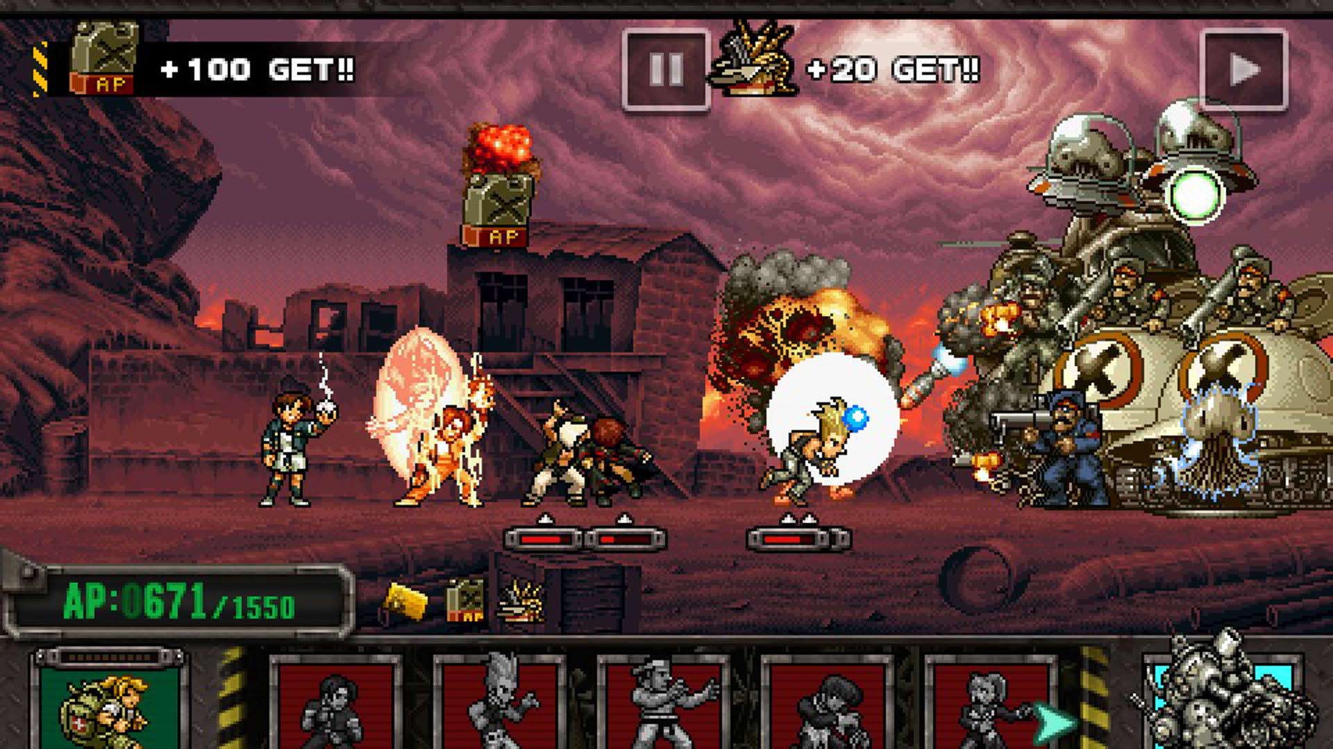 Screenshot for Metal Slug Defense