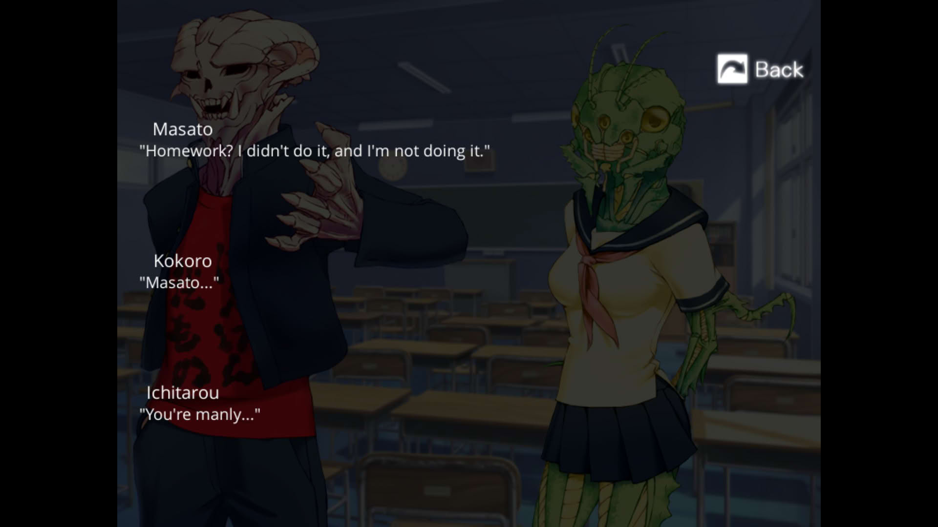 Screenshot for Creature Romances: Kokonoe Kokoro