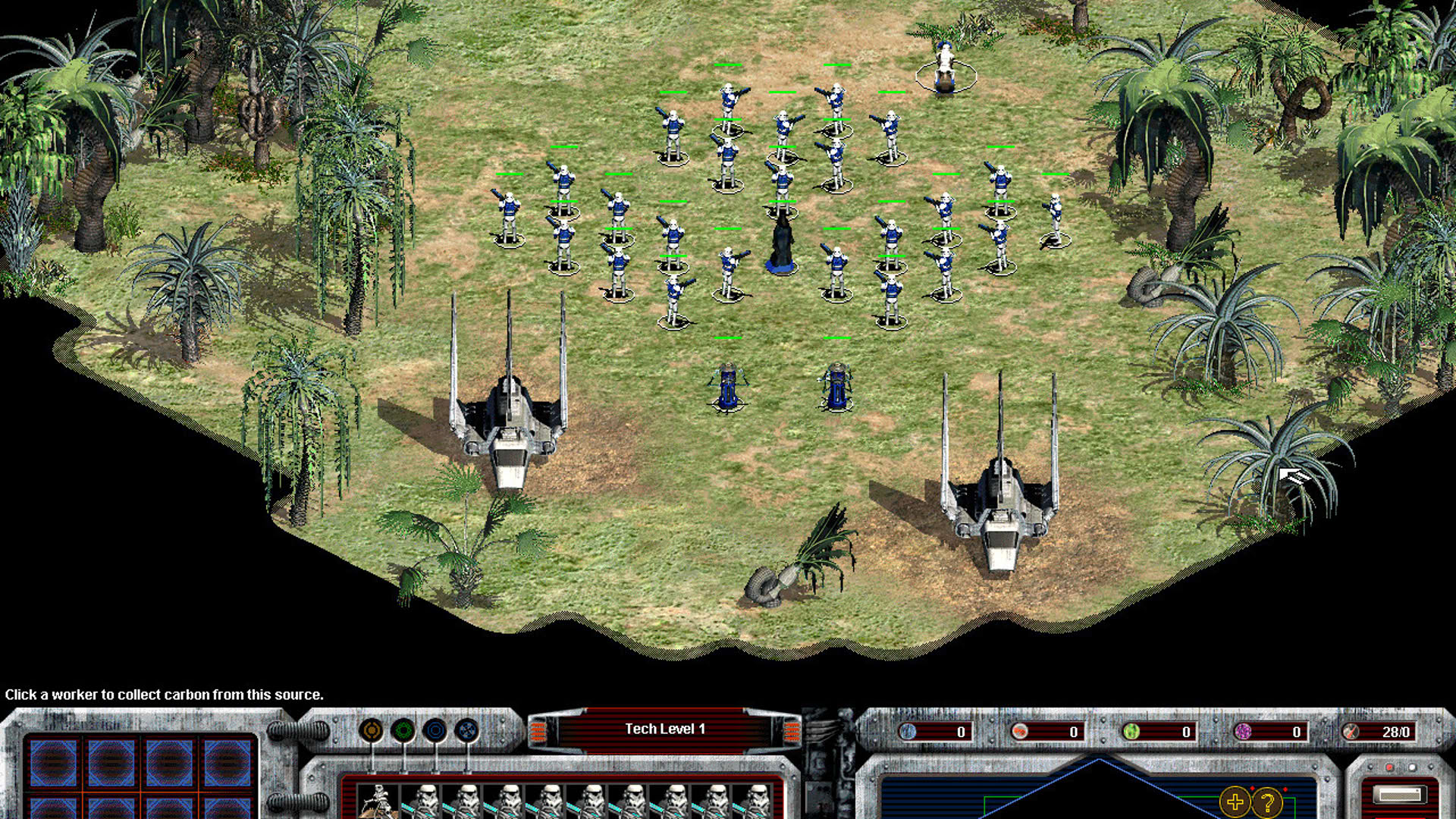 Screenshot for Star Wars: Galactic Battlegrounds