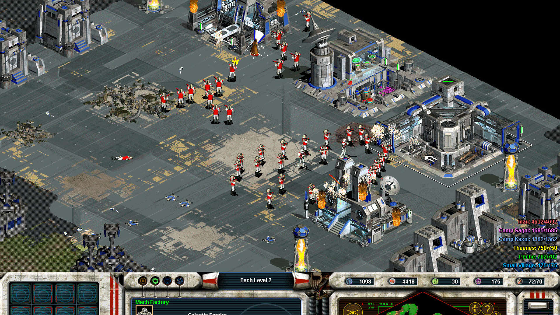 Screenshot for Star Wars: Galactic Battlegrounds