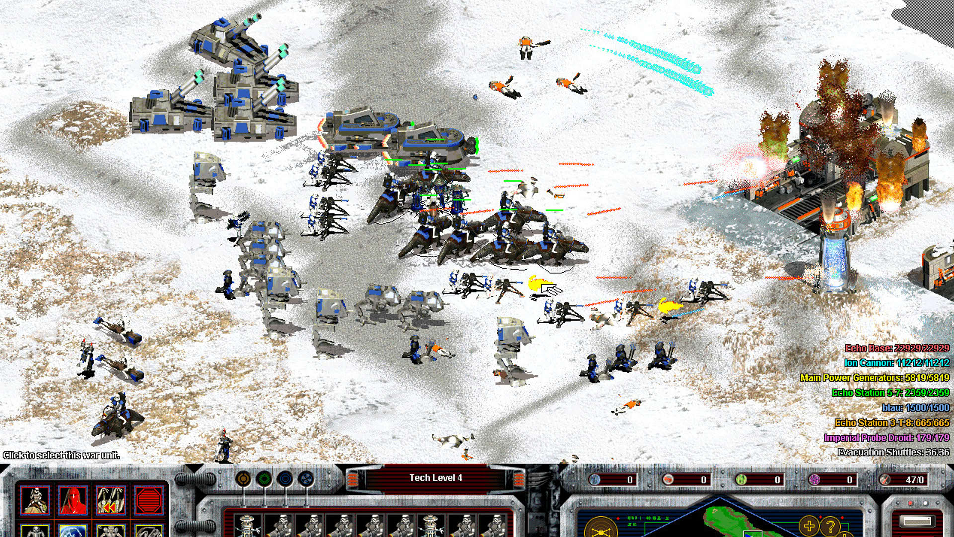 Screenshot for Star Wars: Galactic Battlegrounds