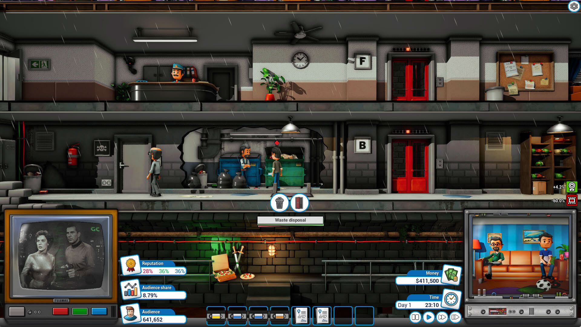 Screenshot for Mad Television Tycoon