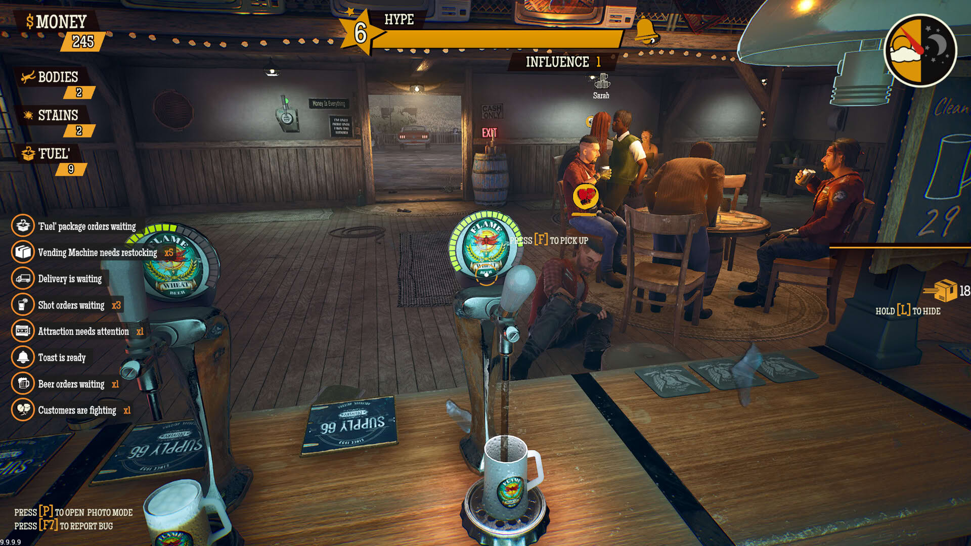 Screenshot for Roadhouse Simulator