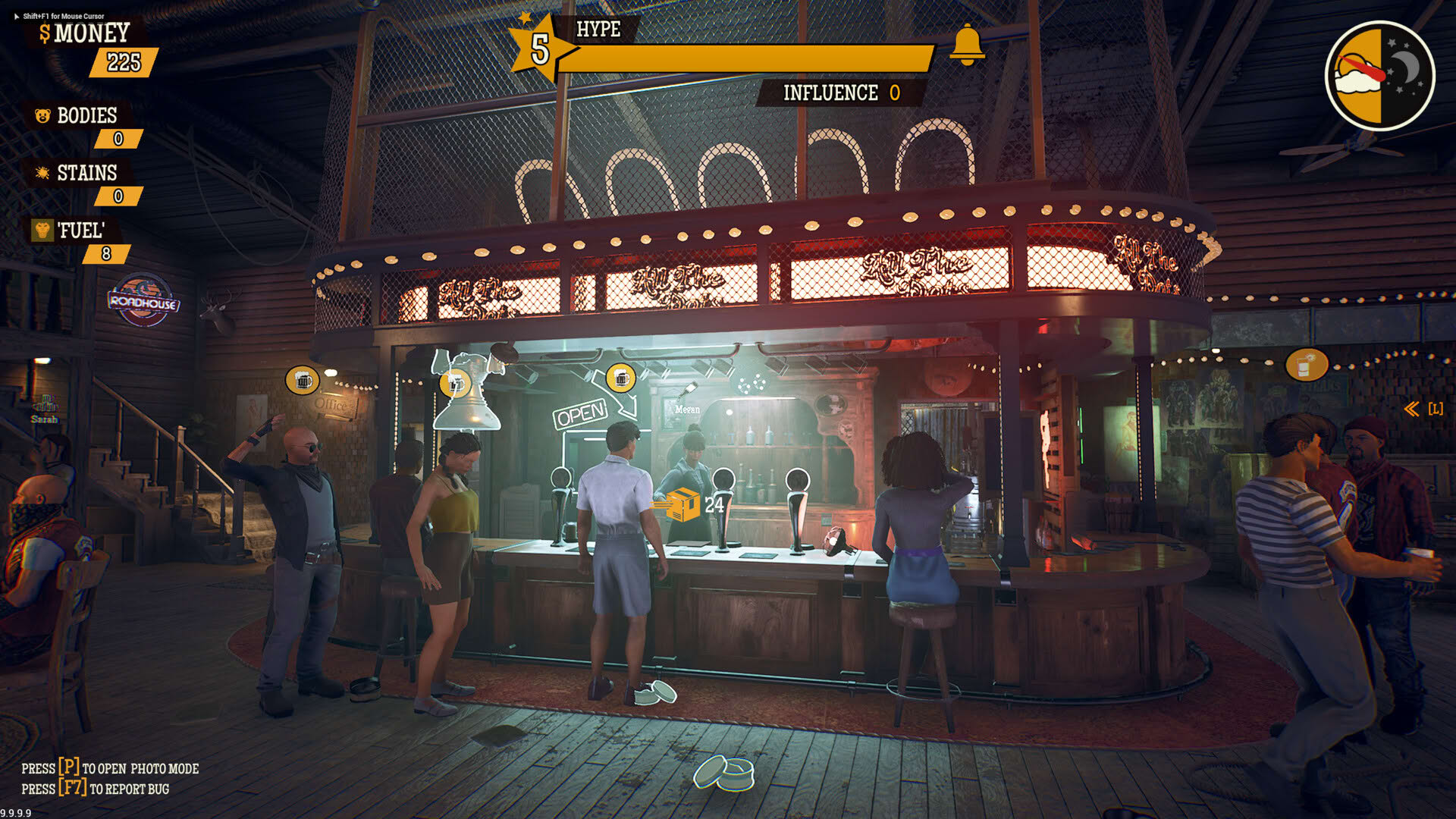 Screenshot for Roadhouse Simulator