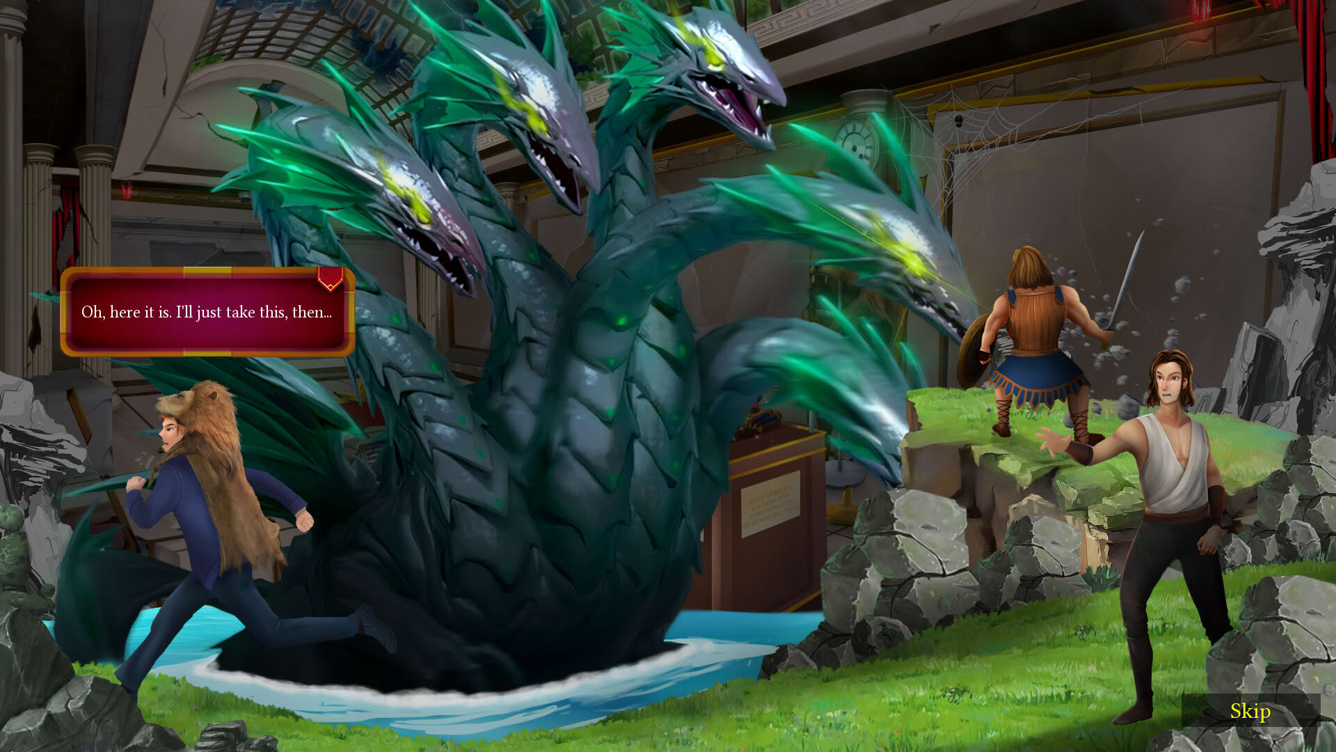 Screenshot for Stan's Magic Museum: Olympian Trouble