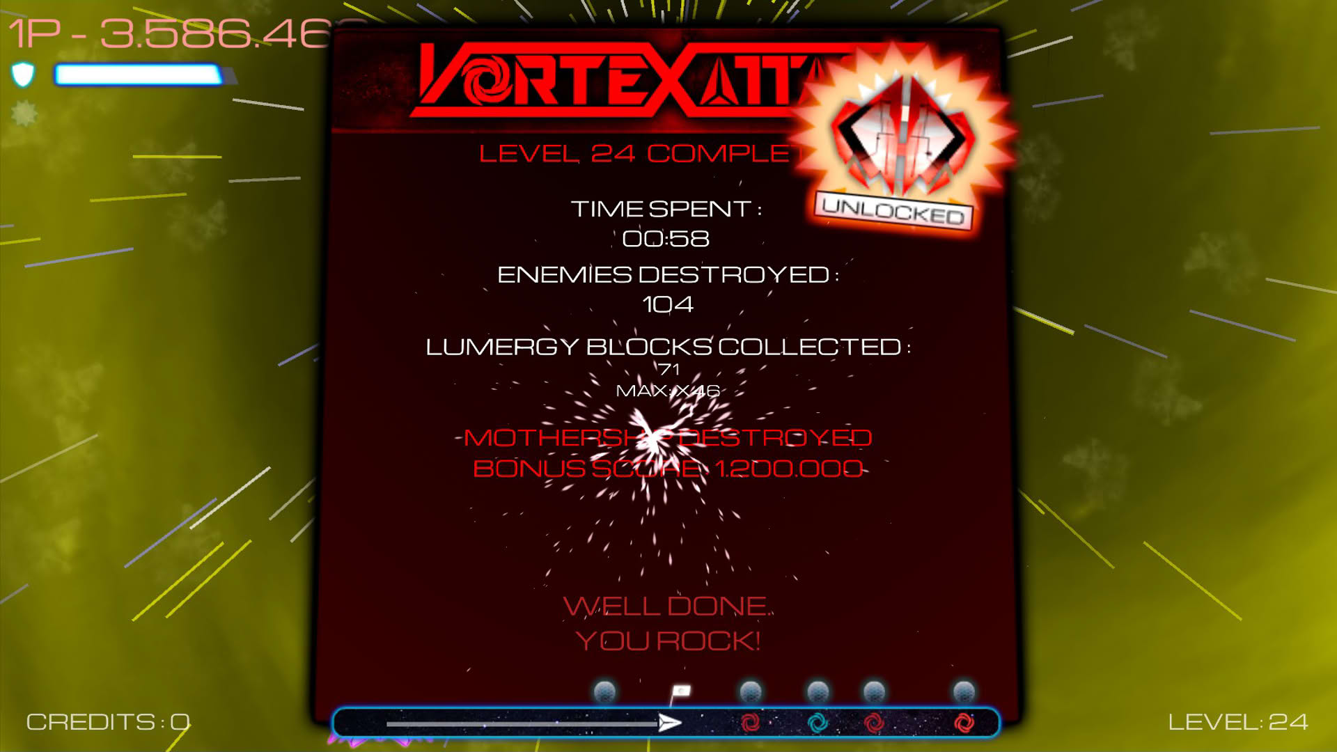 Screenshot for Vortex Attack