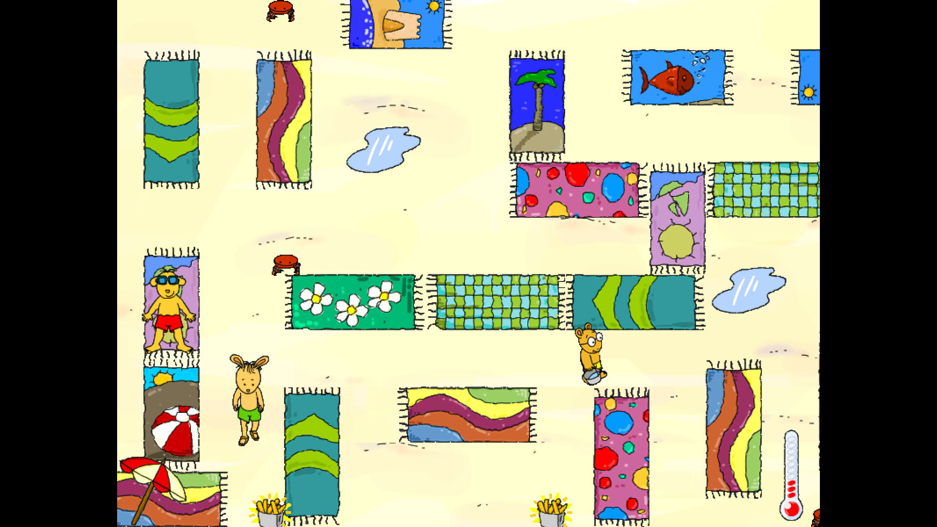 Screenshot for Arthur's Sand Castle Contest