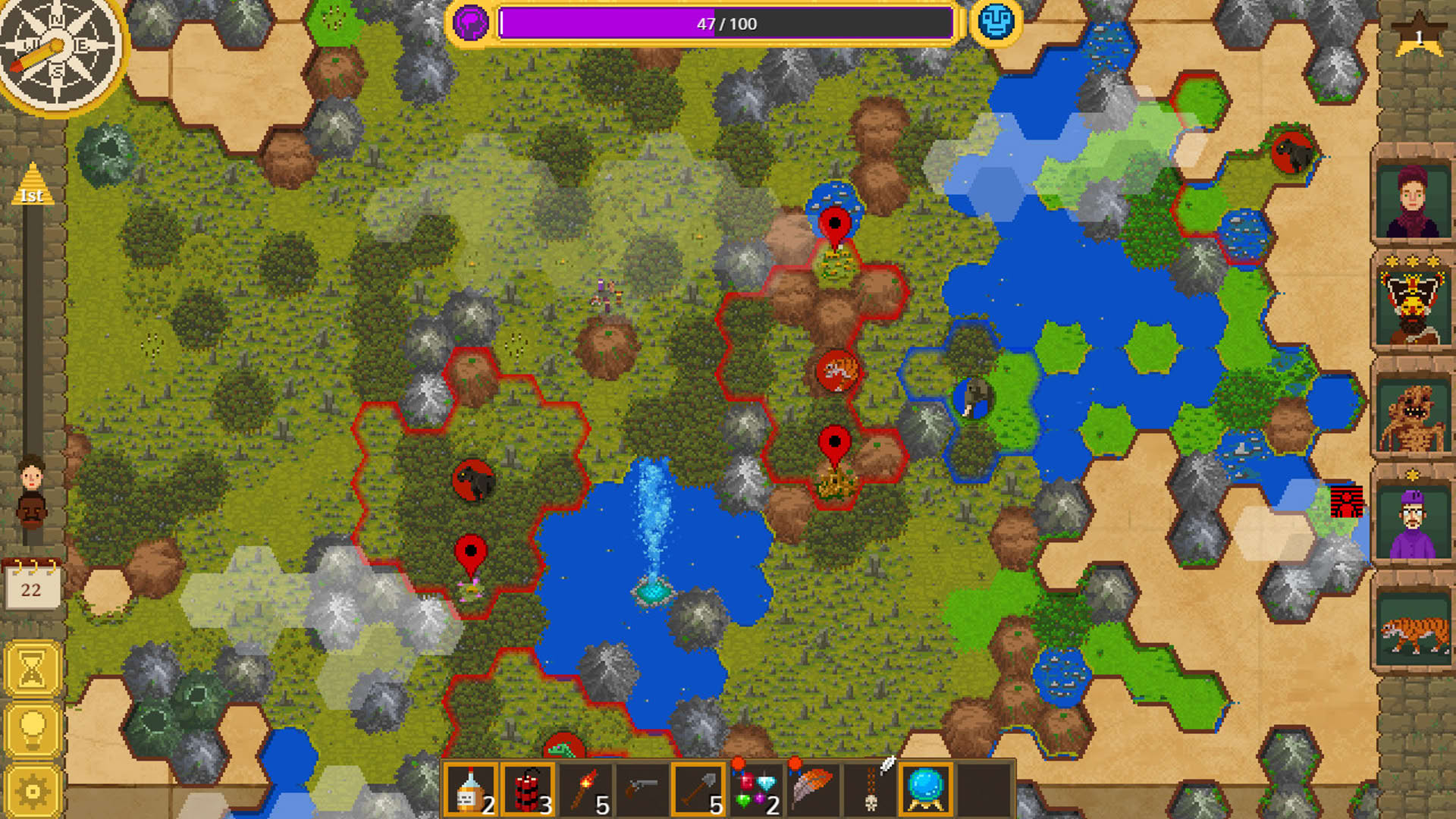 Screenshot for Curious Expedition