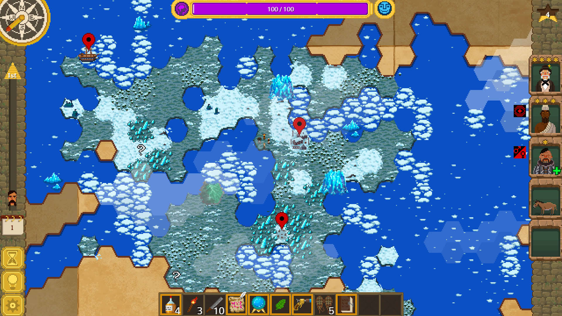 Screenshot for Curious Expedition