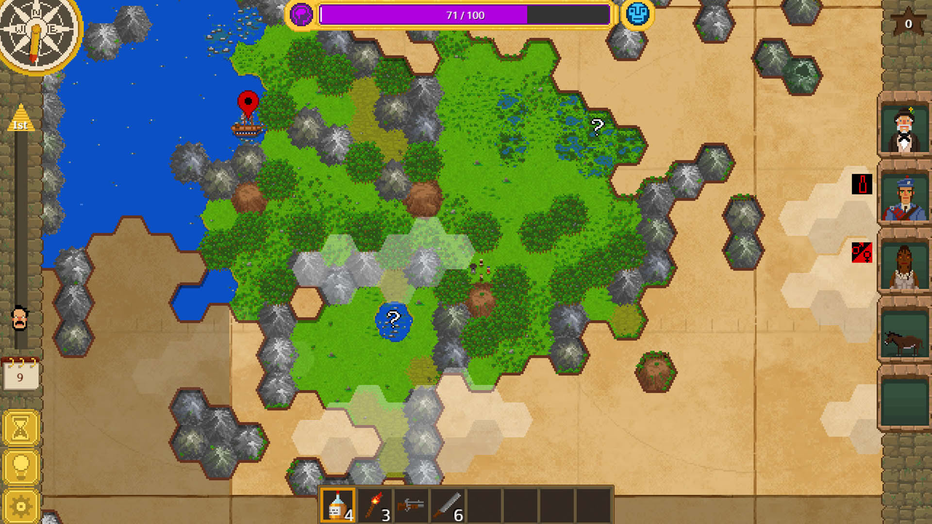 Screenshot for Curious Expedition