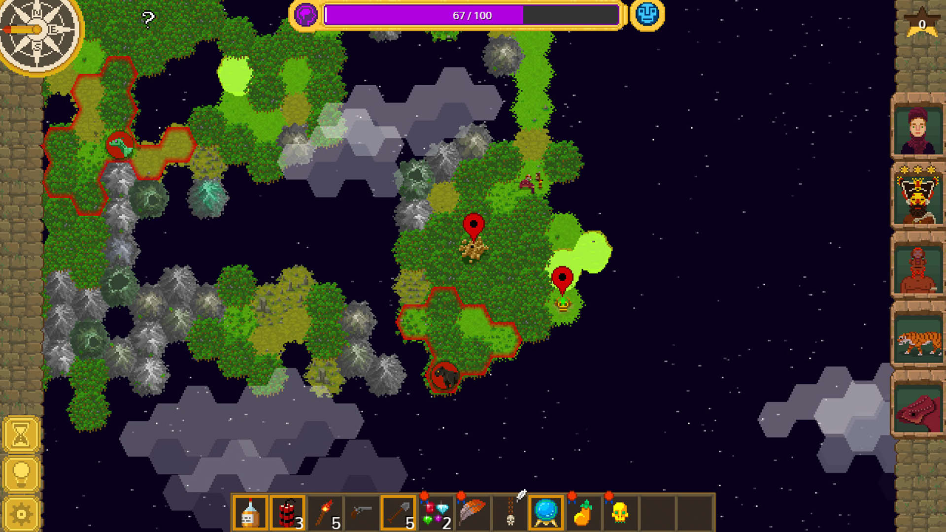 Screenshot for Curious Expedition