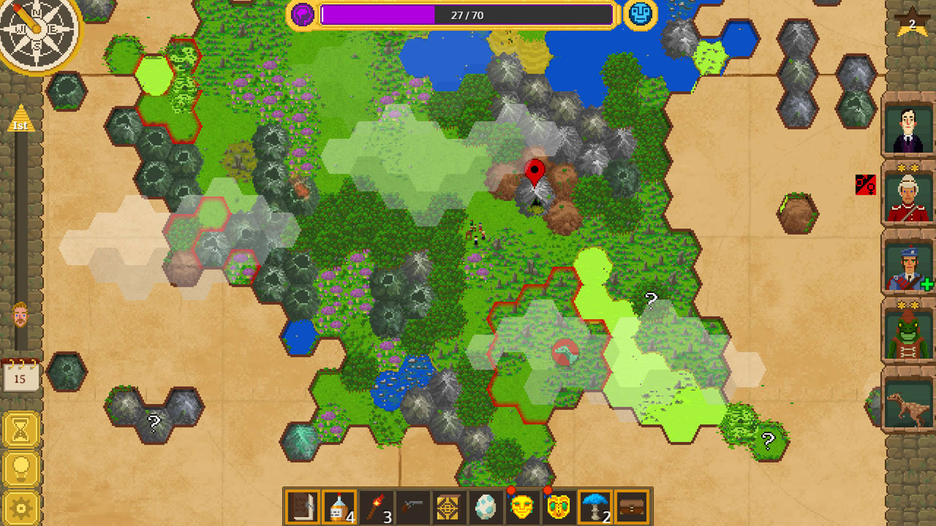 Screenshot for Curious Expedition