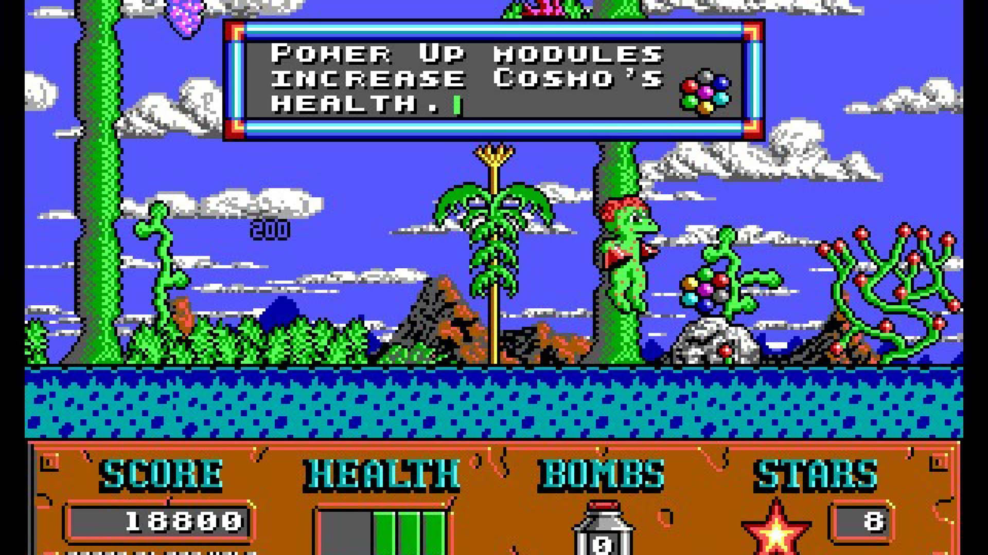 Screenshot for Cosmo's Cosmic Adventure