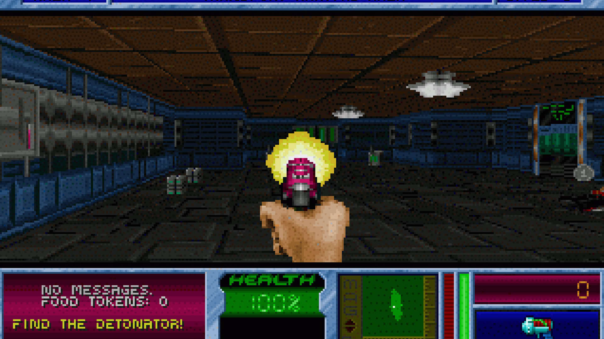 Screenshot for Blake Stone: Planet Strike