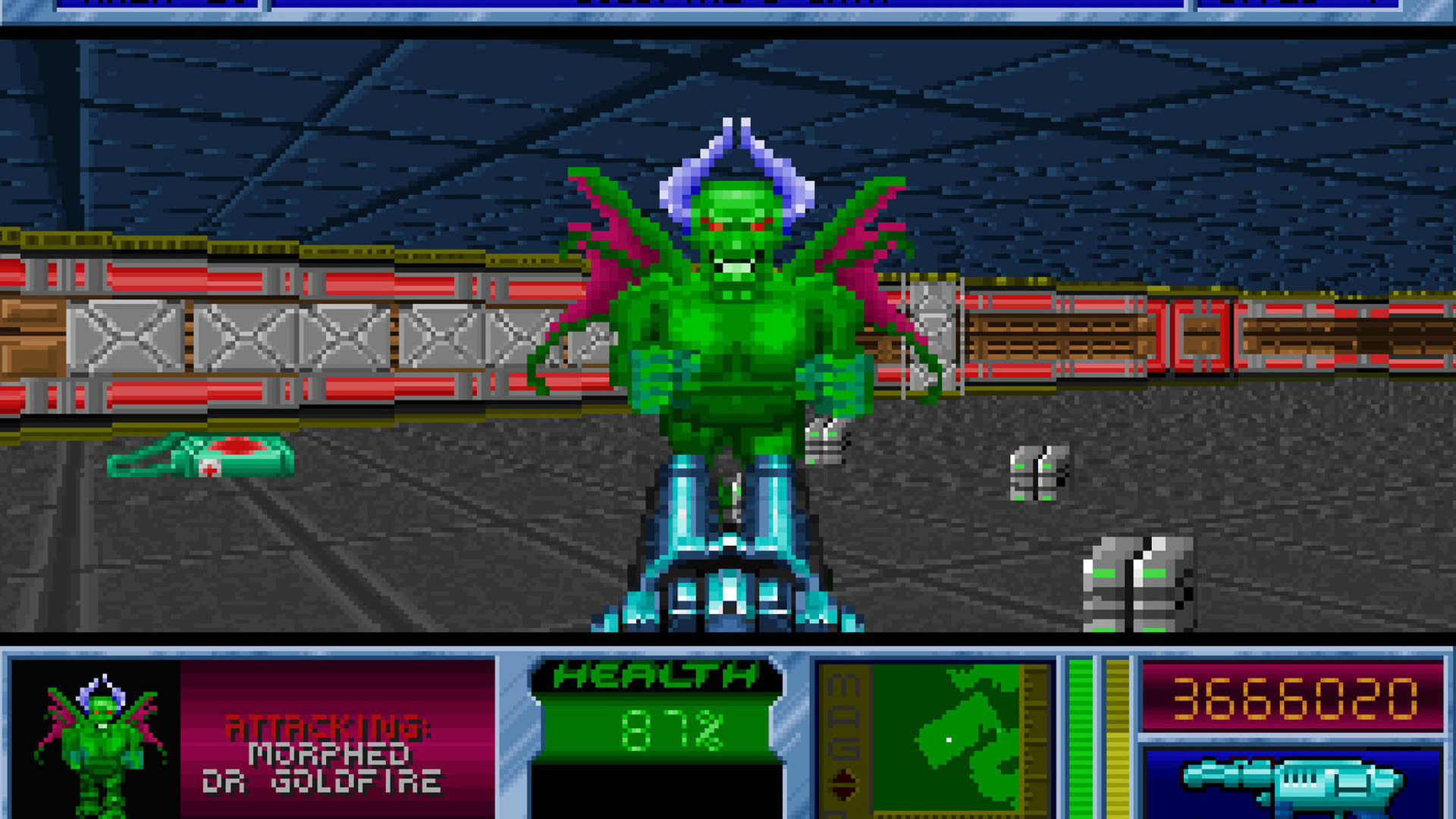 Screenshot for Blake Stone: Planet Strike