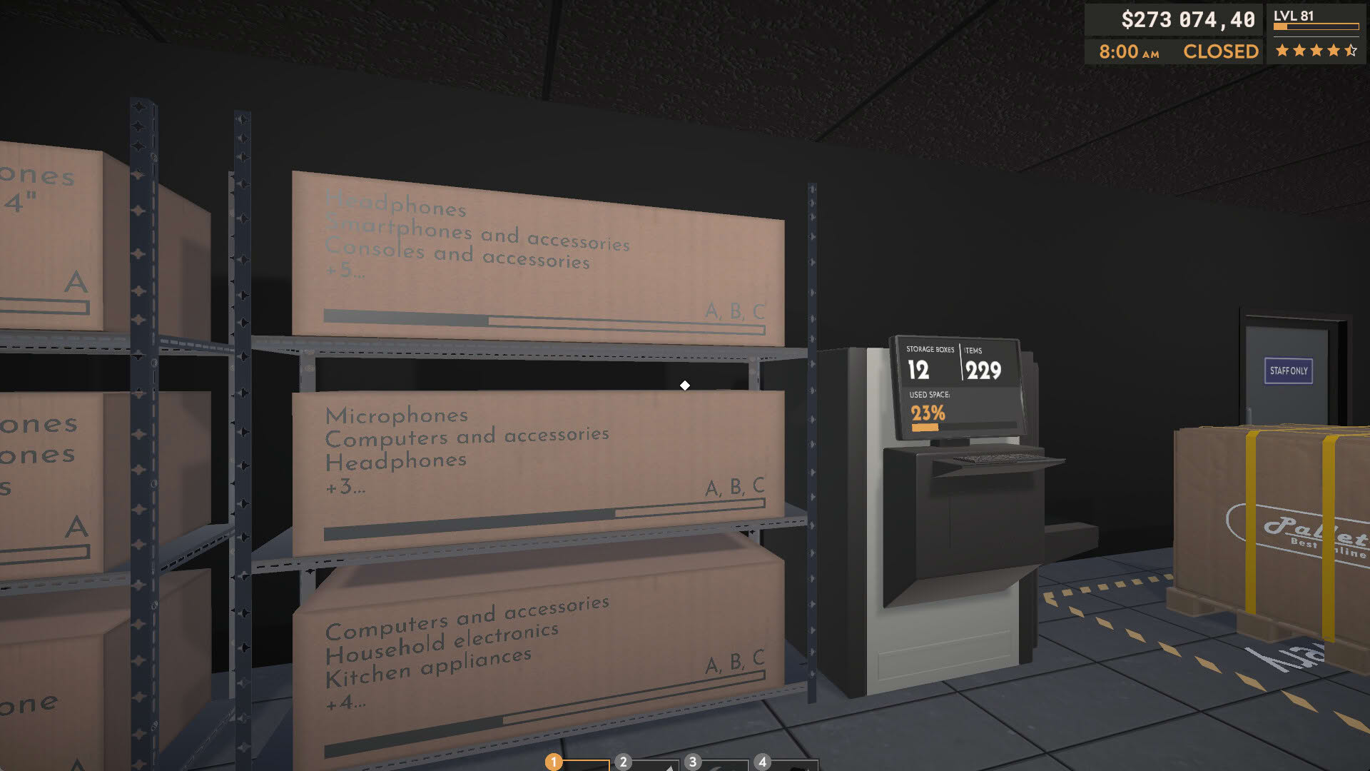 Screenshot for Returns Outlet Simulator