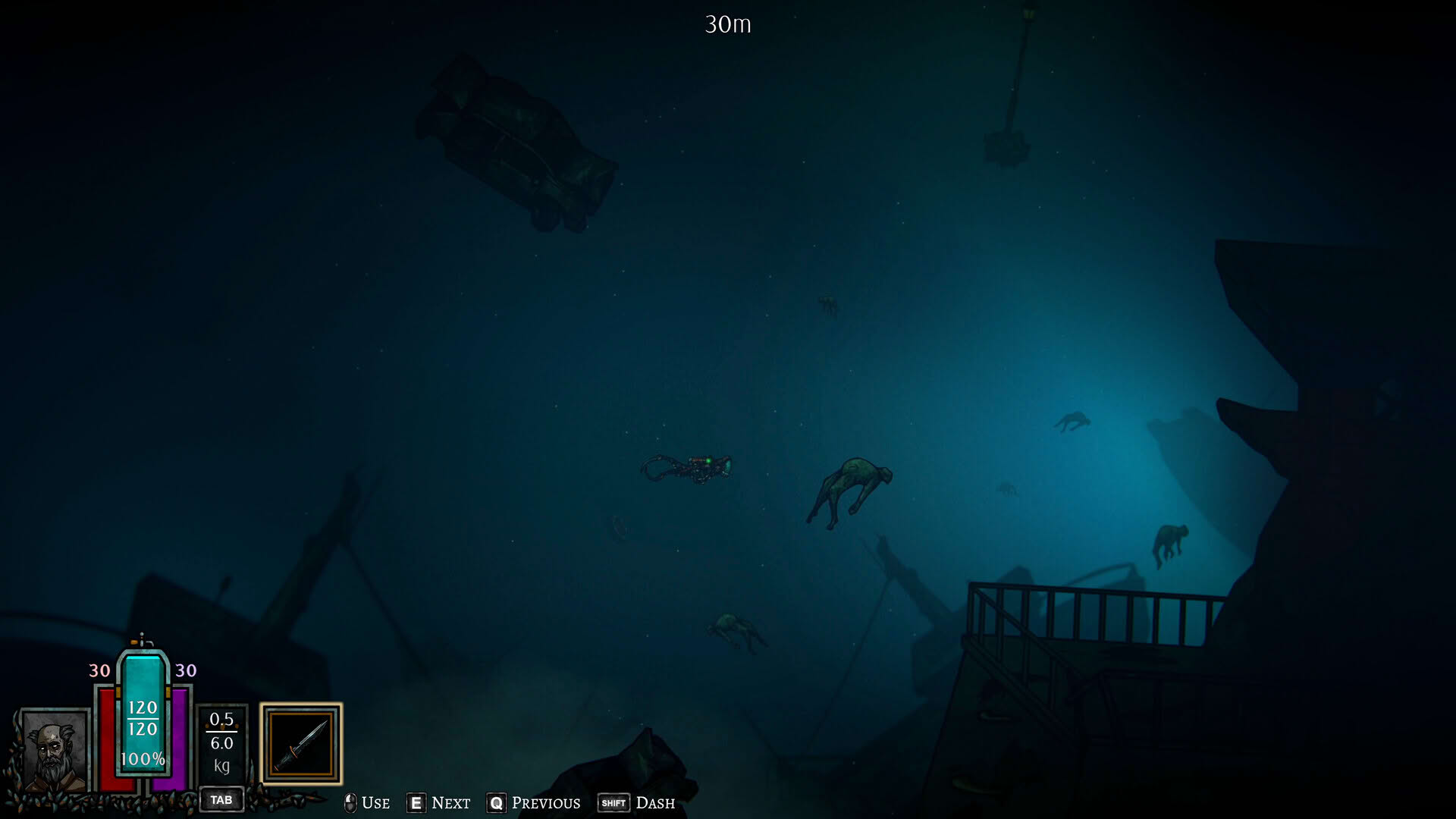 Screenshot for Dive or Die: Children of Rain