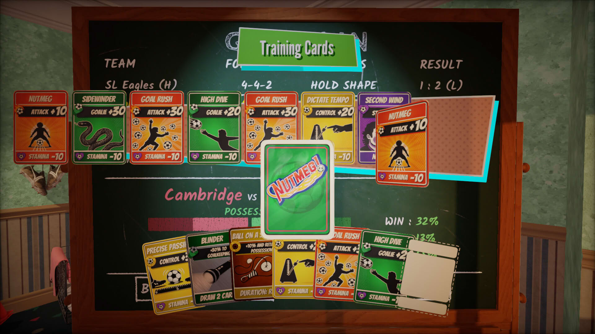 Screenshot for Nutmeg!
