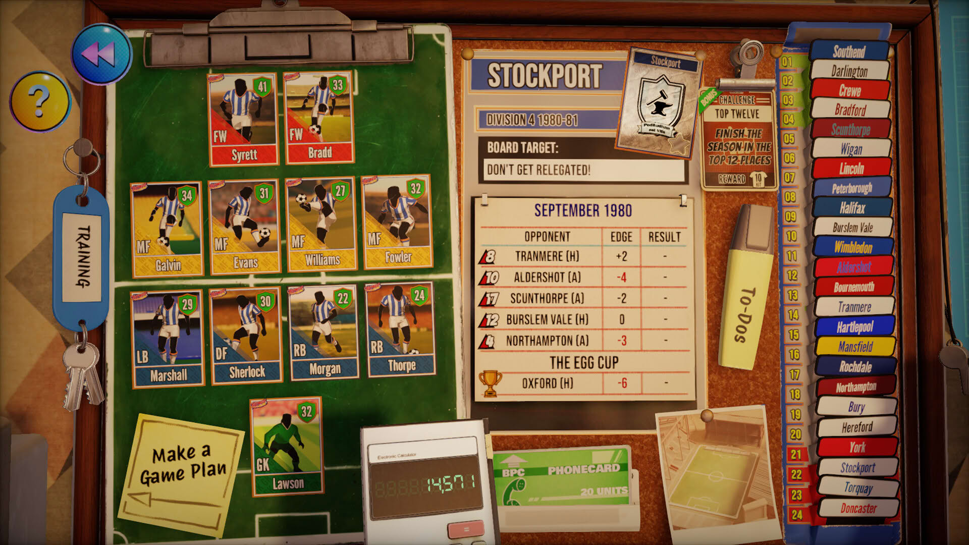 Screenshot for Nutmeg!
