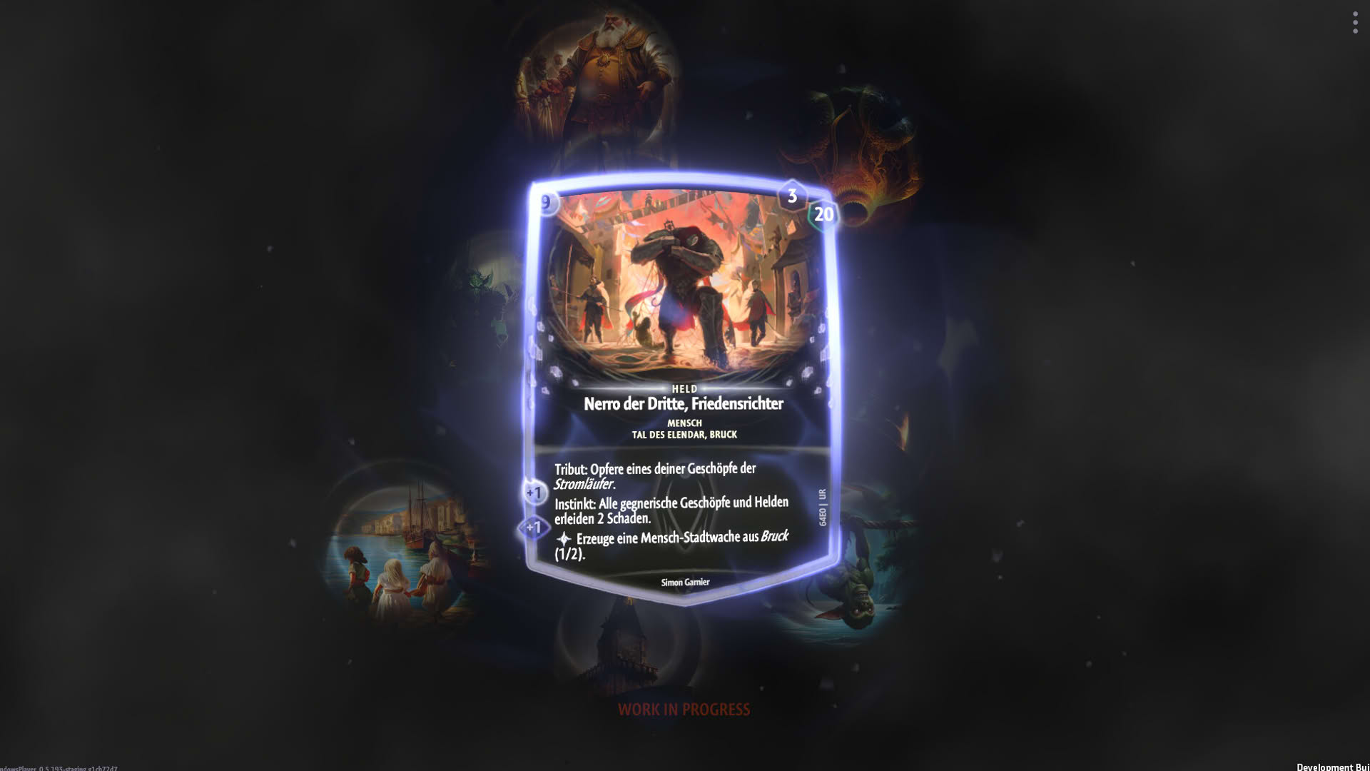 Screenshot for Silberheim Evolving Card Game